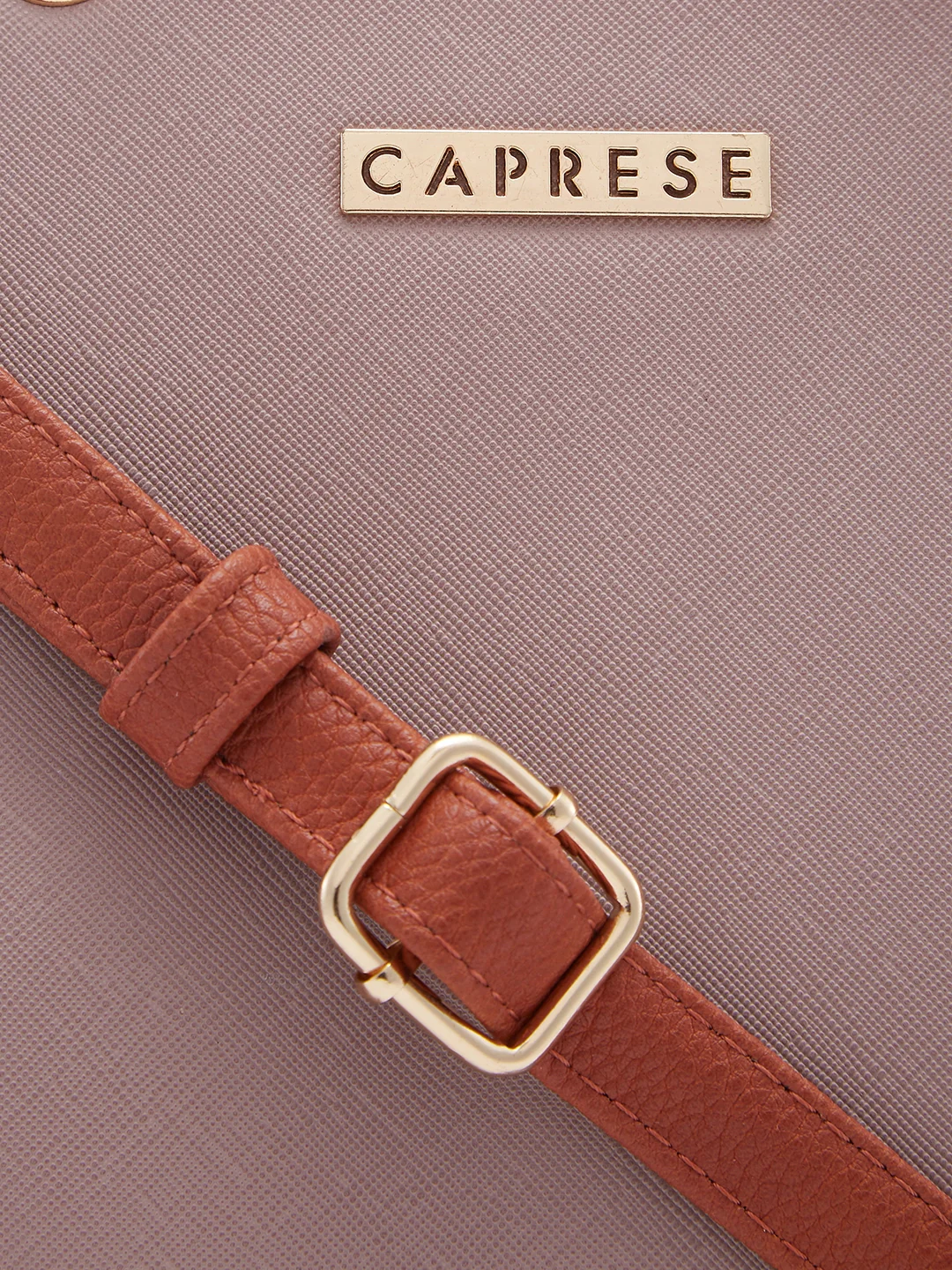 Caprese Ember Medium Pink Satchel Bag - Image 8
