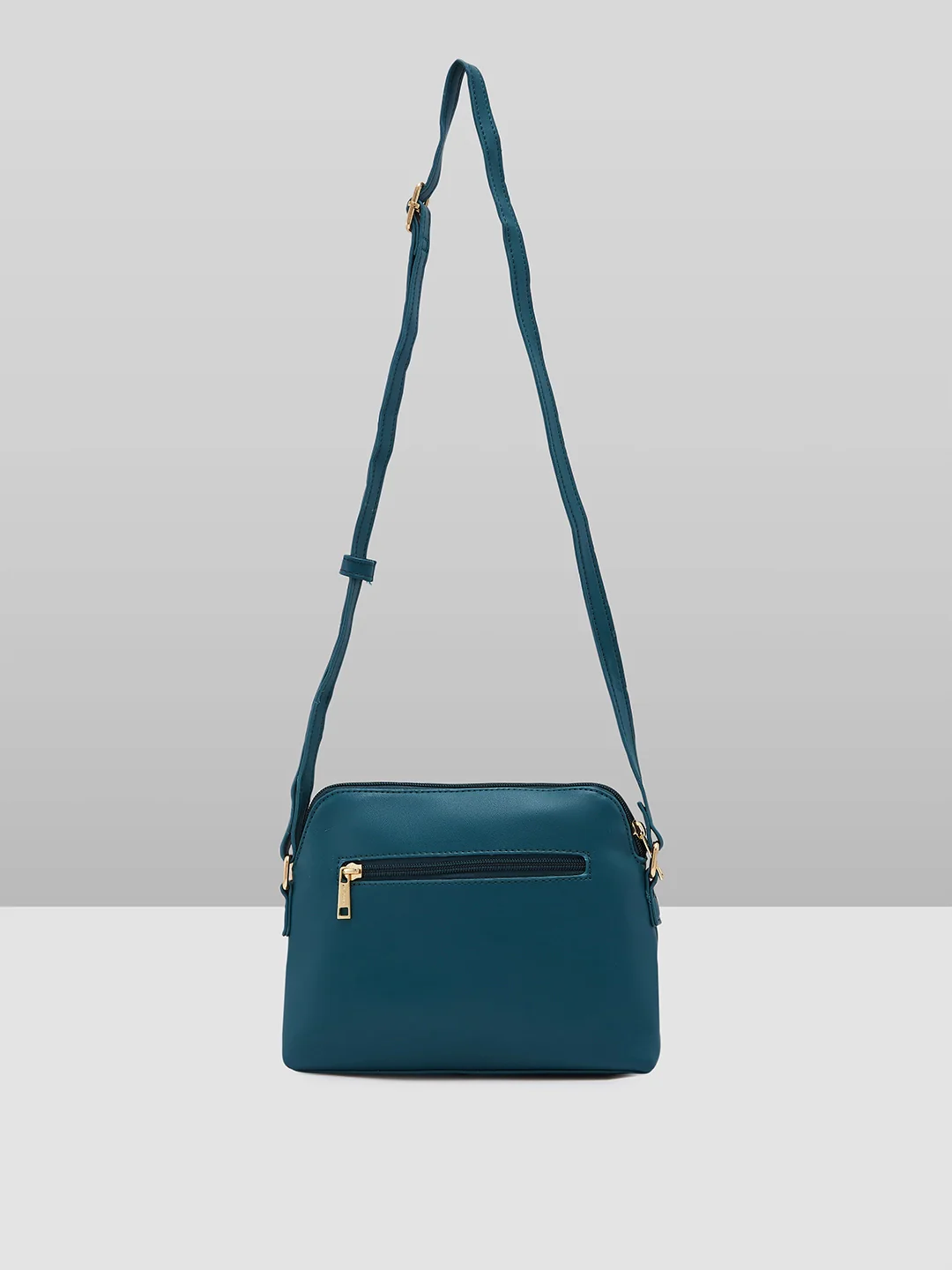 Caprese Ember Medium Green Sling Bag - Image 5