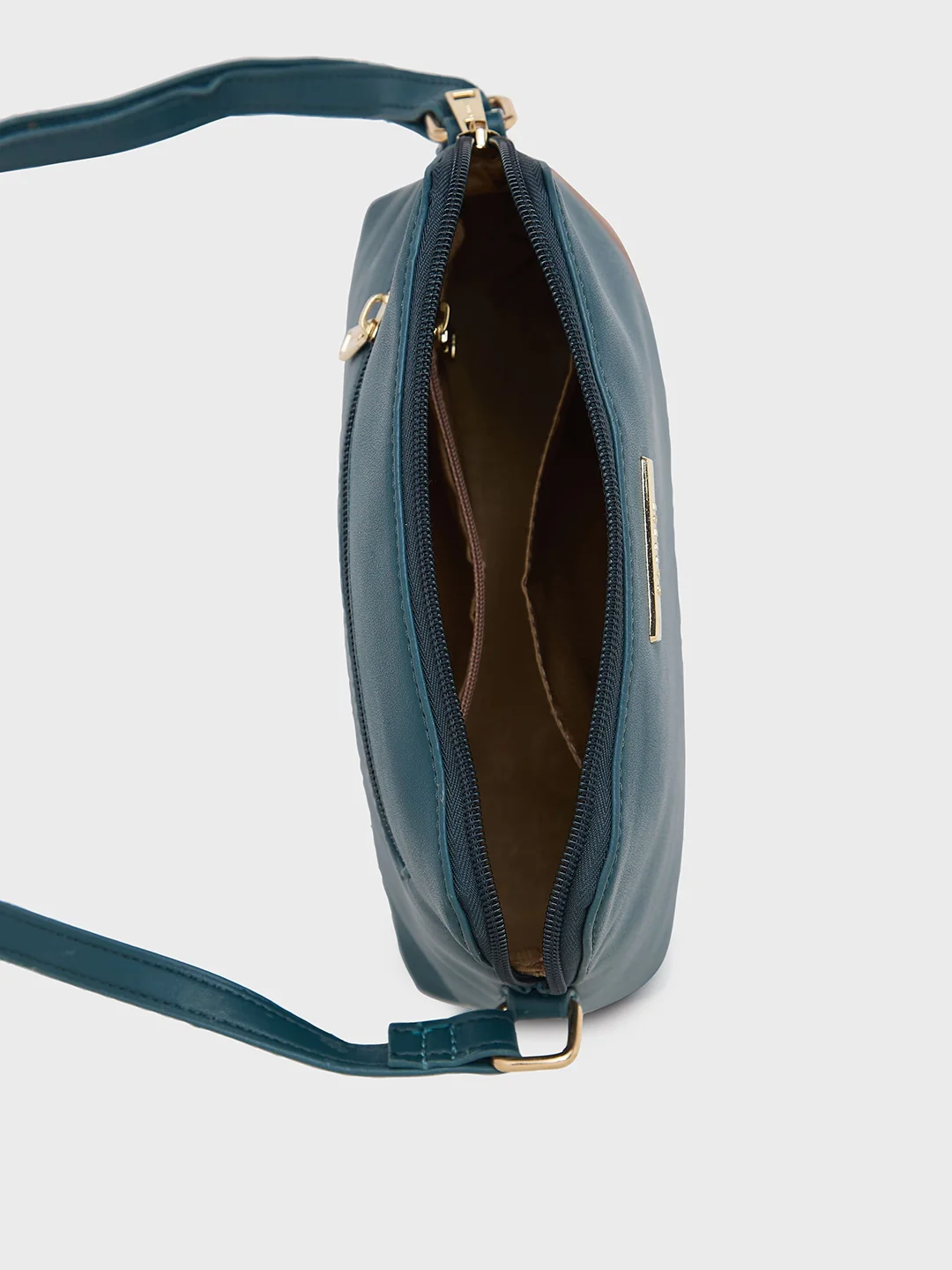 Caprese Ember Medium Green Sling Bag - Image 7