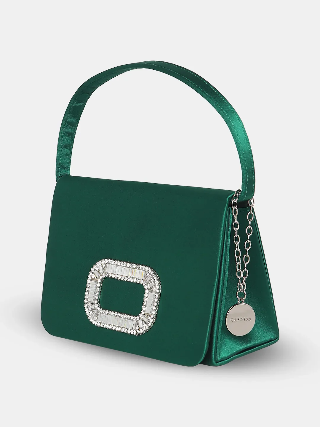 Caprese Emma Small Green Clutch - Image 5