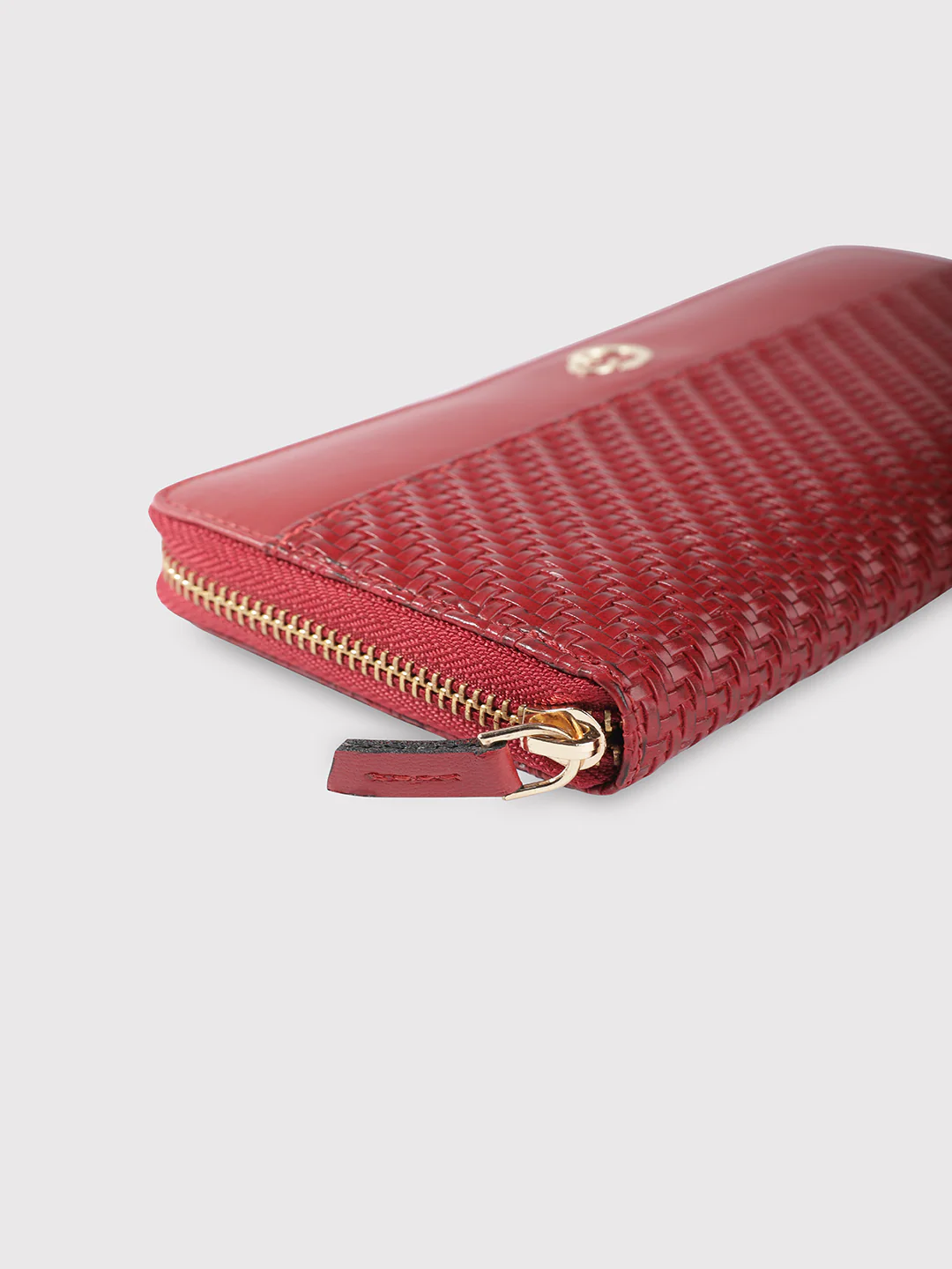 Caprese Emma Large Bordeaux Zip Around Wallet - Image 4