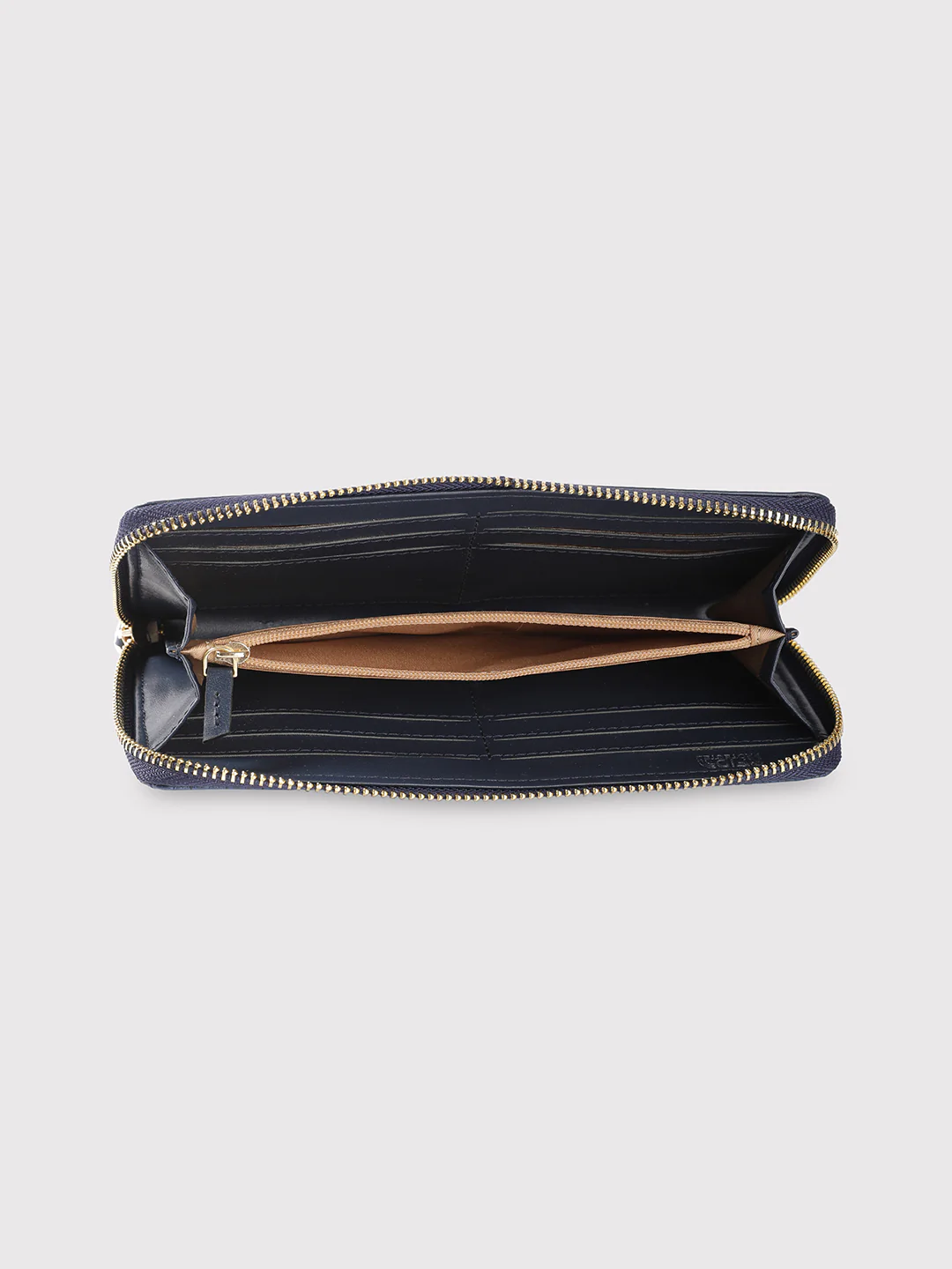 Caprese Emma Large Navy Zip Around Wallet - Image 4
