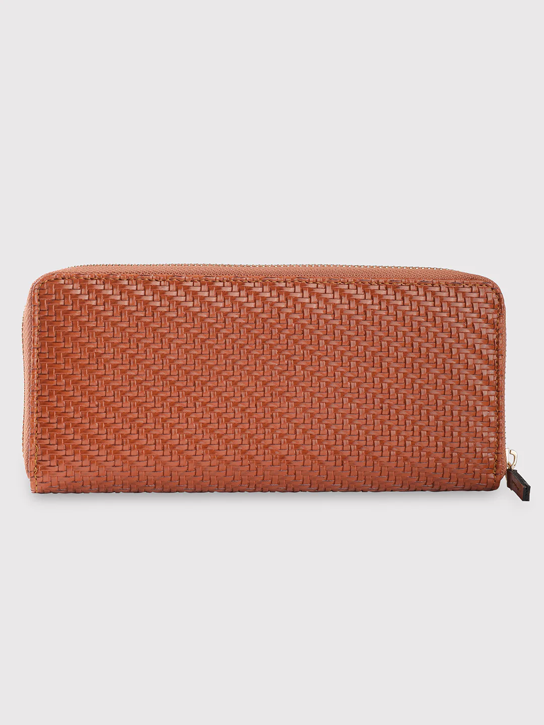Caprese Emma Large Tan Zip Wallet - Image 4