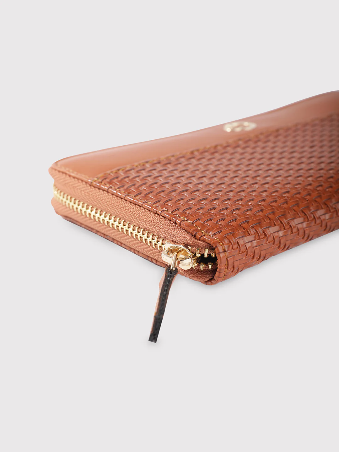 Caprese Emma Large Tan Zip Wallet - Image 5