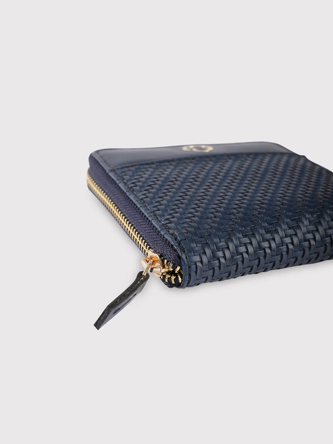 Caprese Emma Small Navy Zip Around Wallet - Image 8