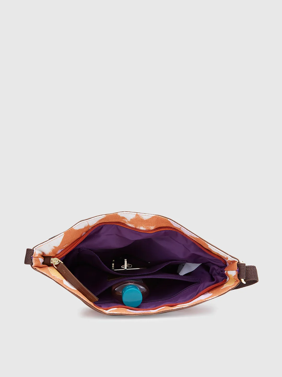 Caprese Enora Large Rust Sling Bag - Image 7