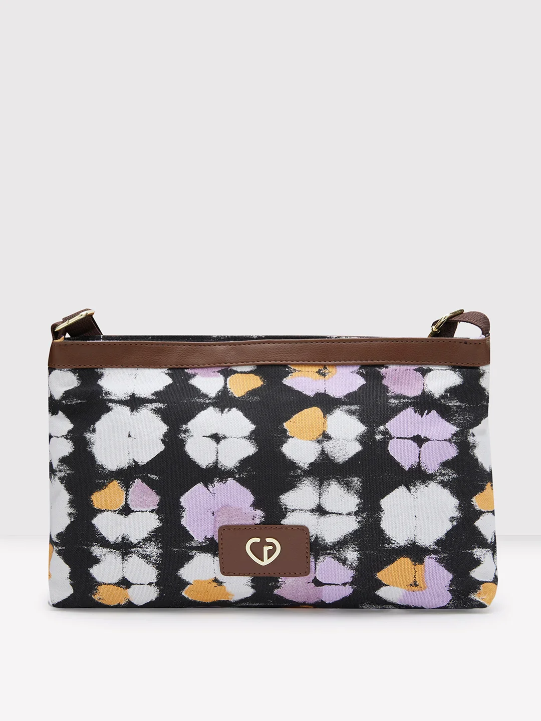 Caprese Enora Large Black Sling Bag - Image 31