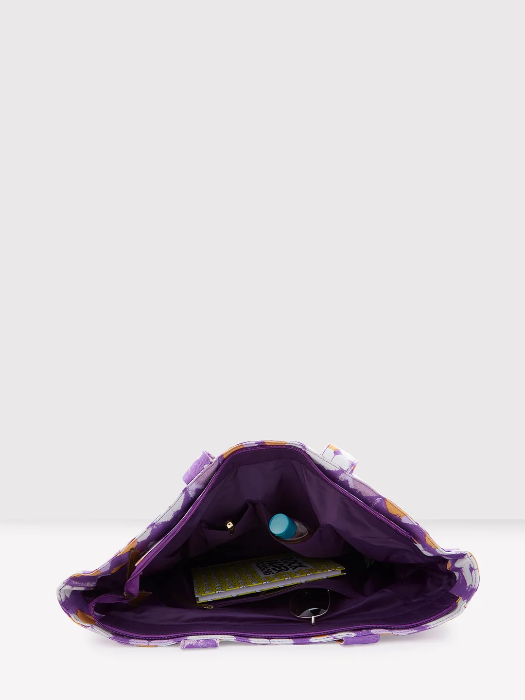 Caprese Enora Large Purple Tote Bag - Image 7