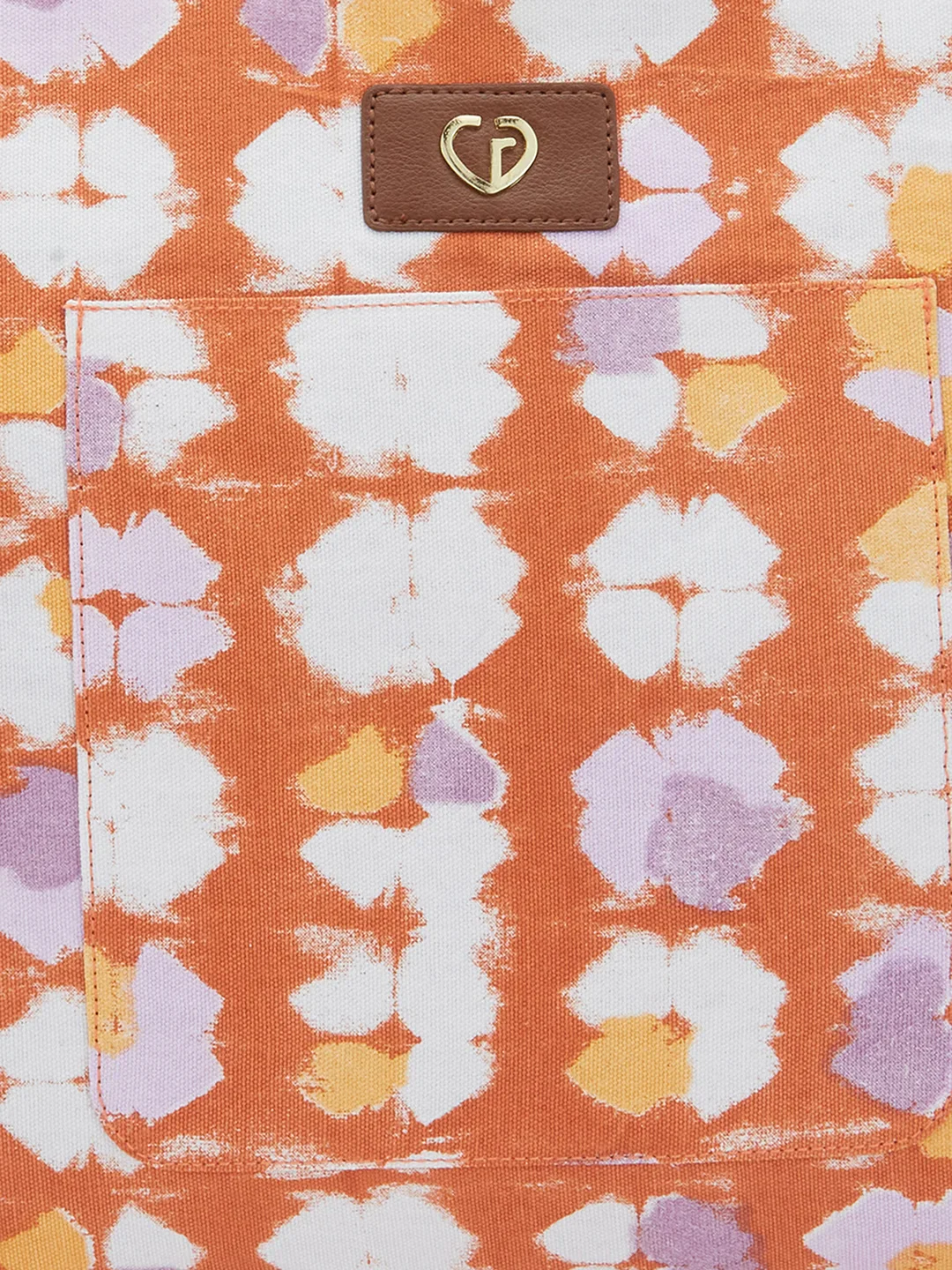 Caprese Enora Large Rust Tote Bag - Image 10