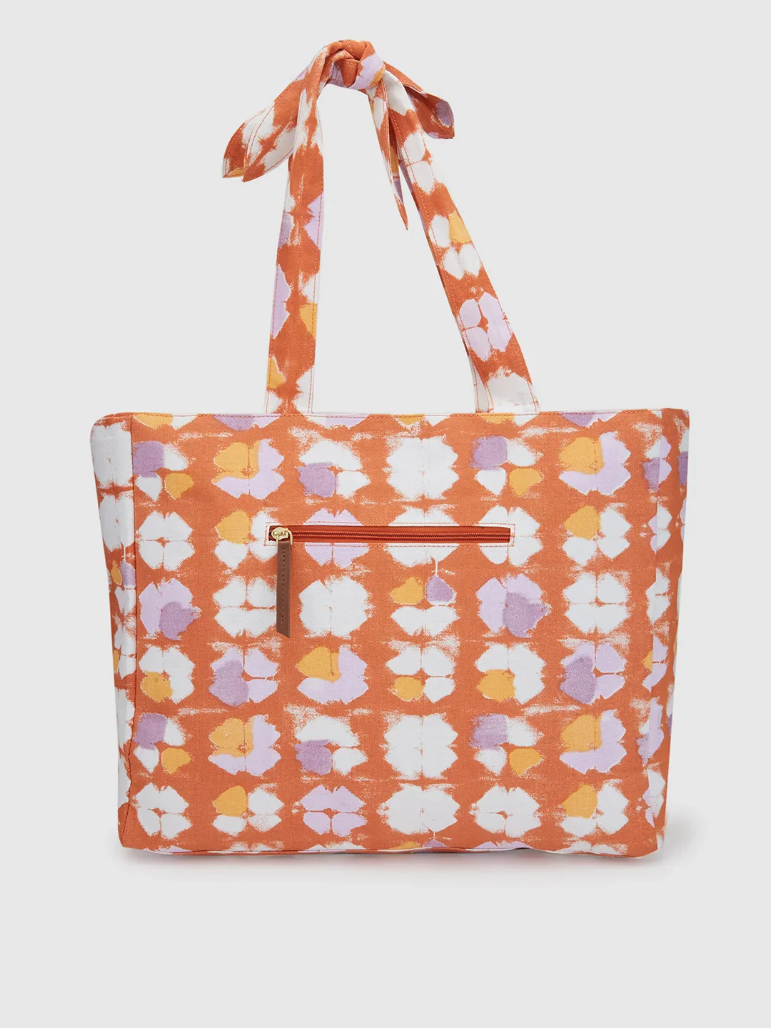 Caprese Enora Large Rust Tote Bag - Image 5
