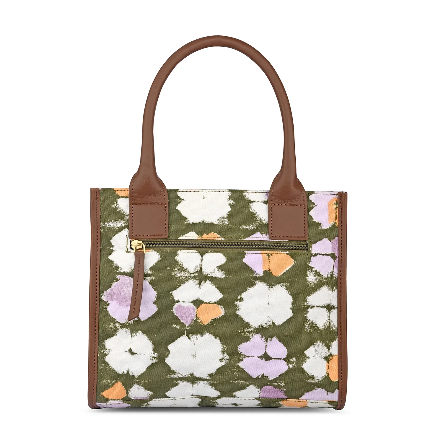 Caprese Enora Small Olive Tote Bag - Image 3