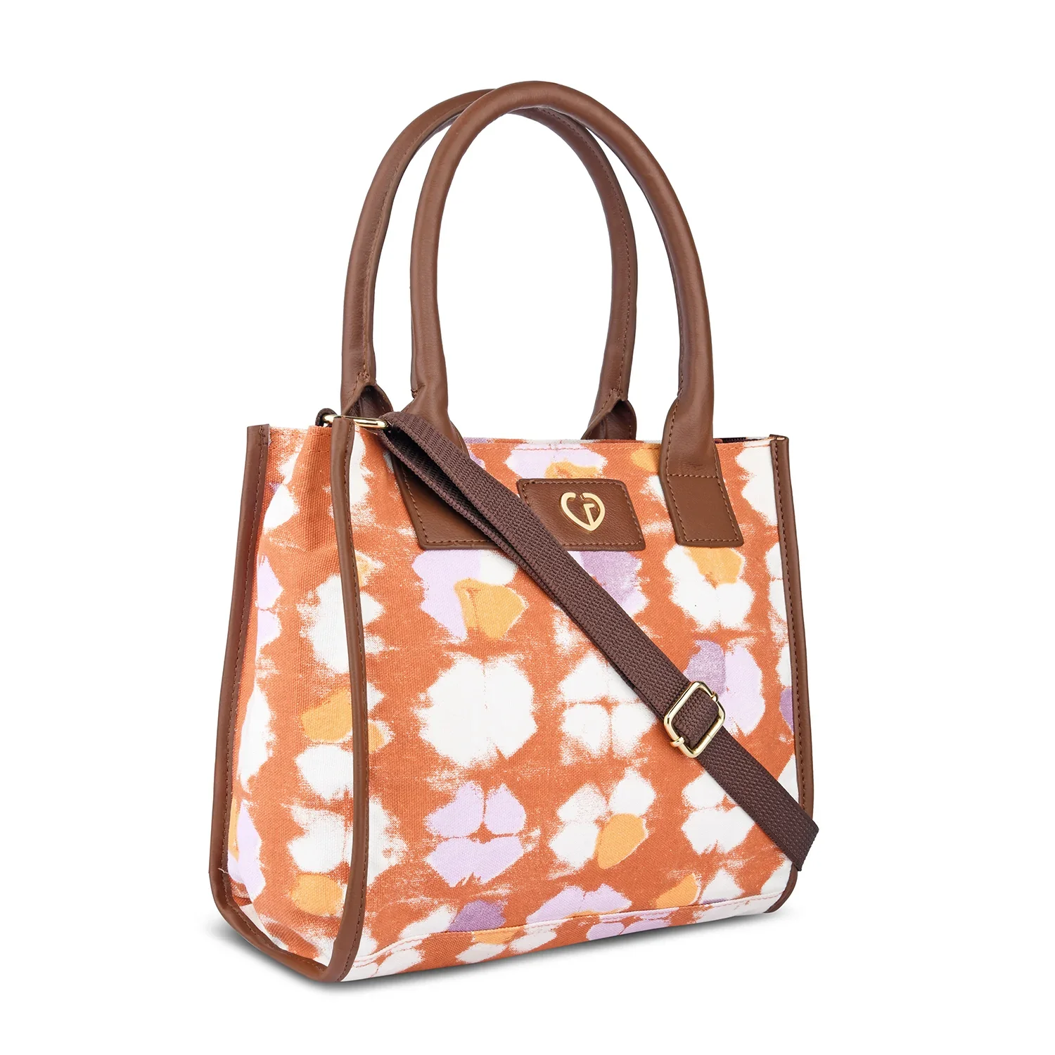 Caprese Enora Small Rust Tote Bag - Image 3
