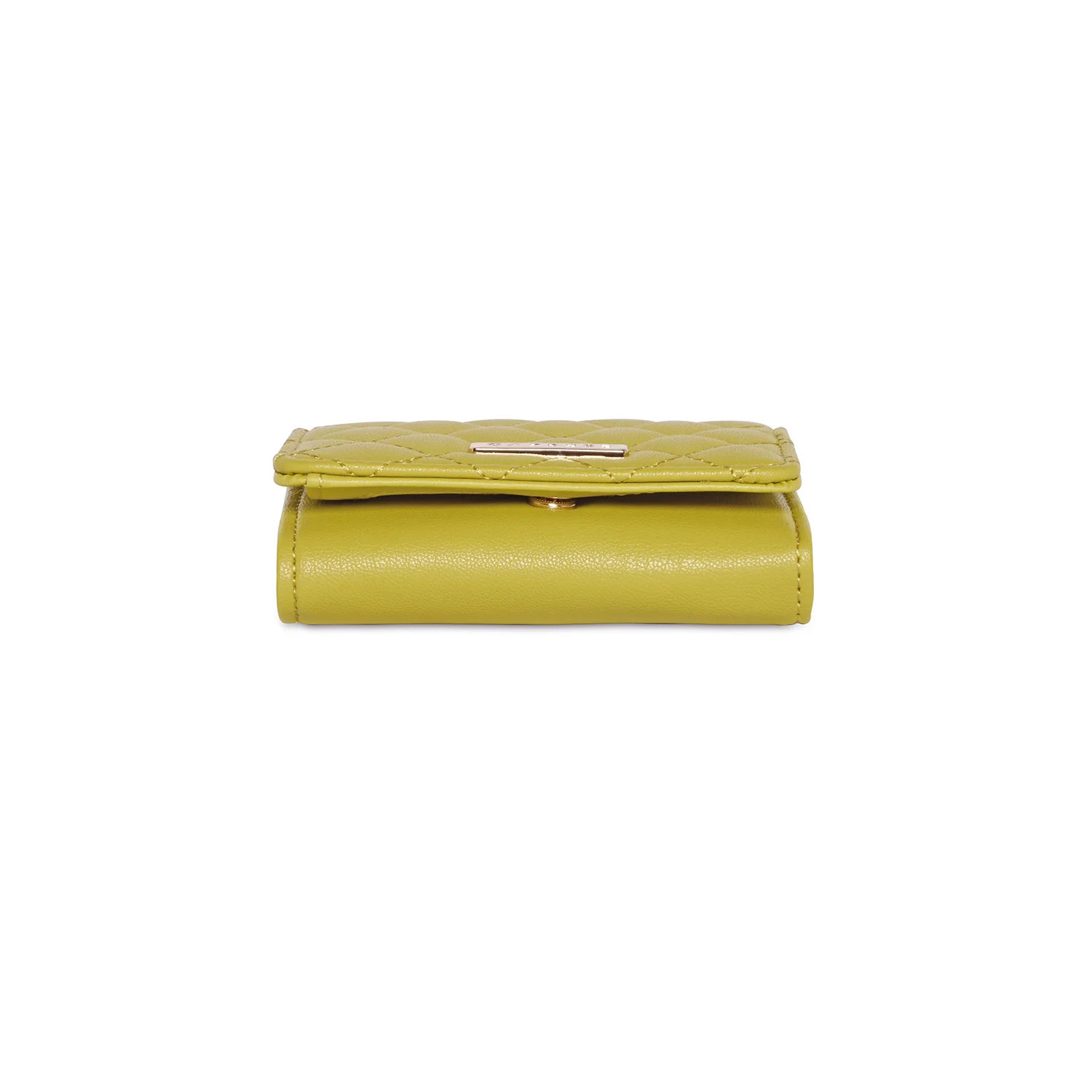 Caprese Erica Small Lime Flap Wallet - Image 6