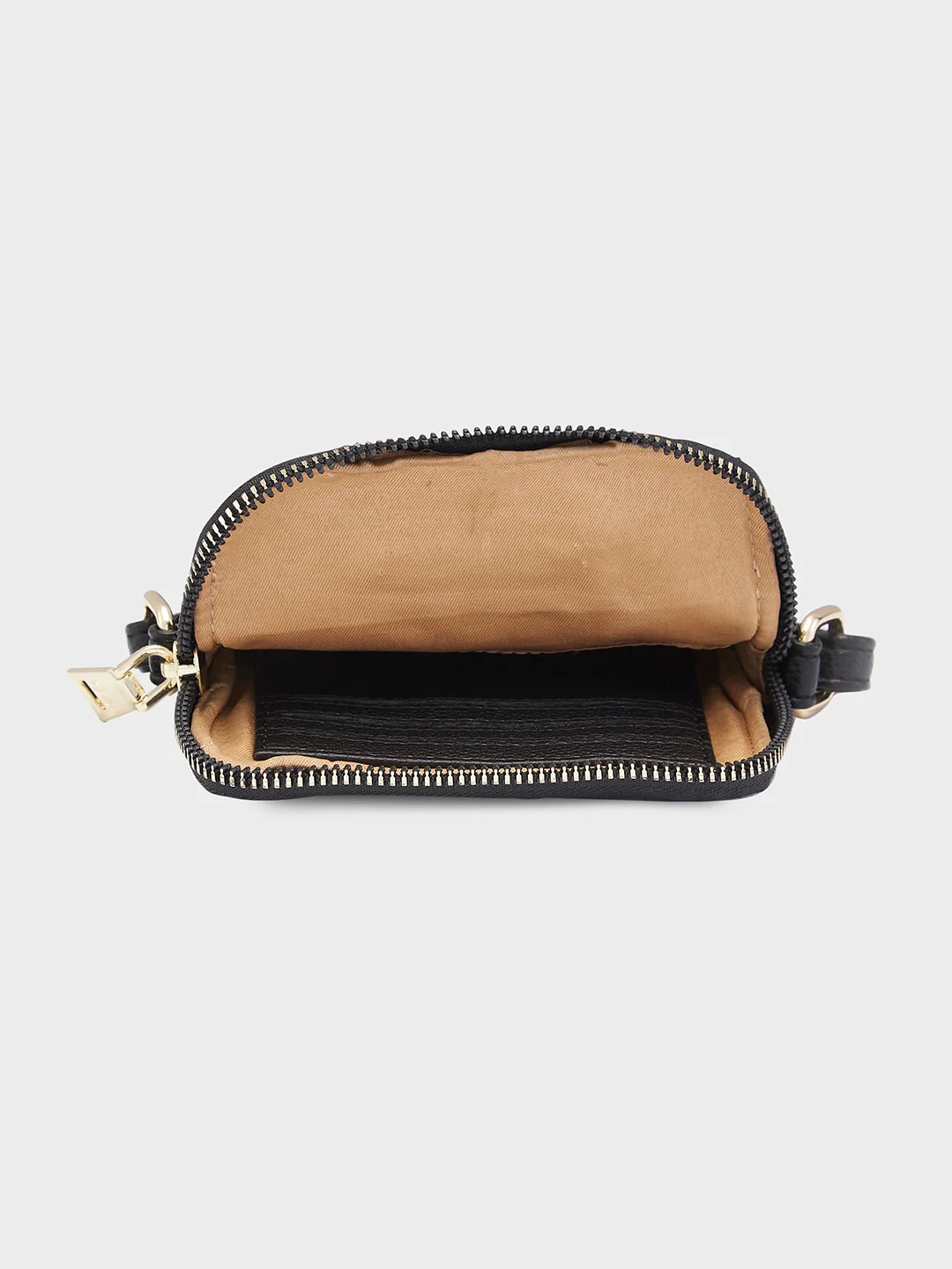 Caprese Erica Small Black Mobile Pouch - Image 6
