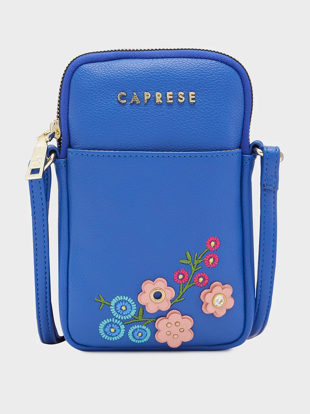 Caprese Erica Small Blue Mobile Pouch