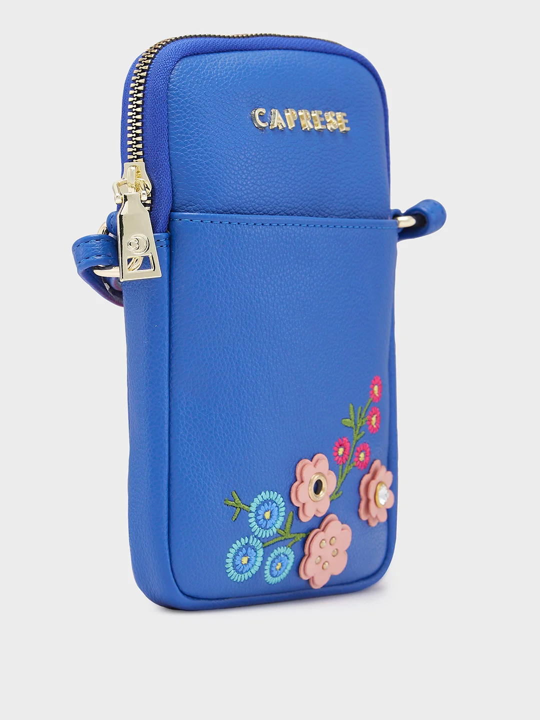 Caprese Erica Small Blue Mobile Pouch - Image 3