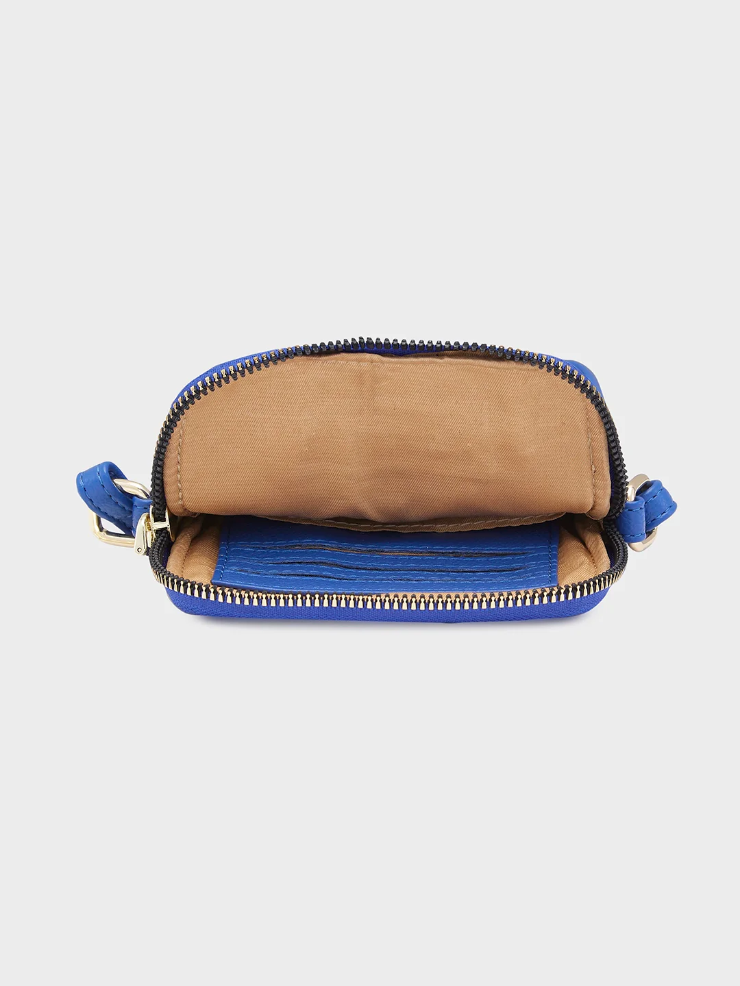 Caprese Erica Small Blue Mobile Pouch - Image 6