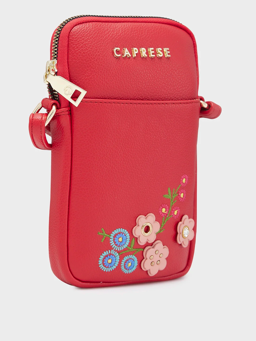 Caprese Erica Small Maroon Mobile Pouch - Image 3
