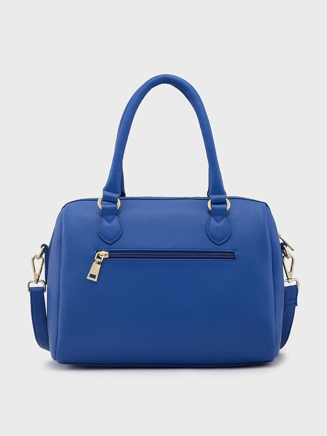 Caprese Erica Medium Blue Satchel Bag - Image 3