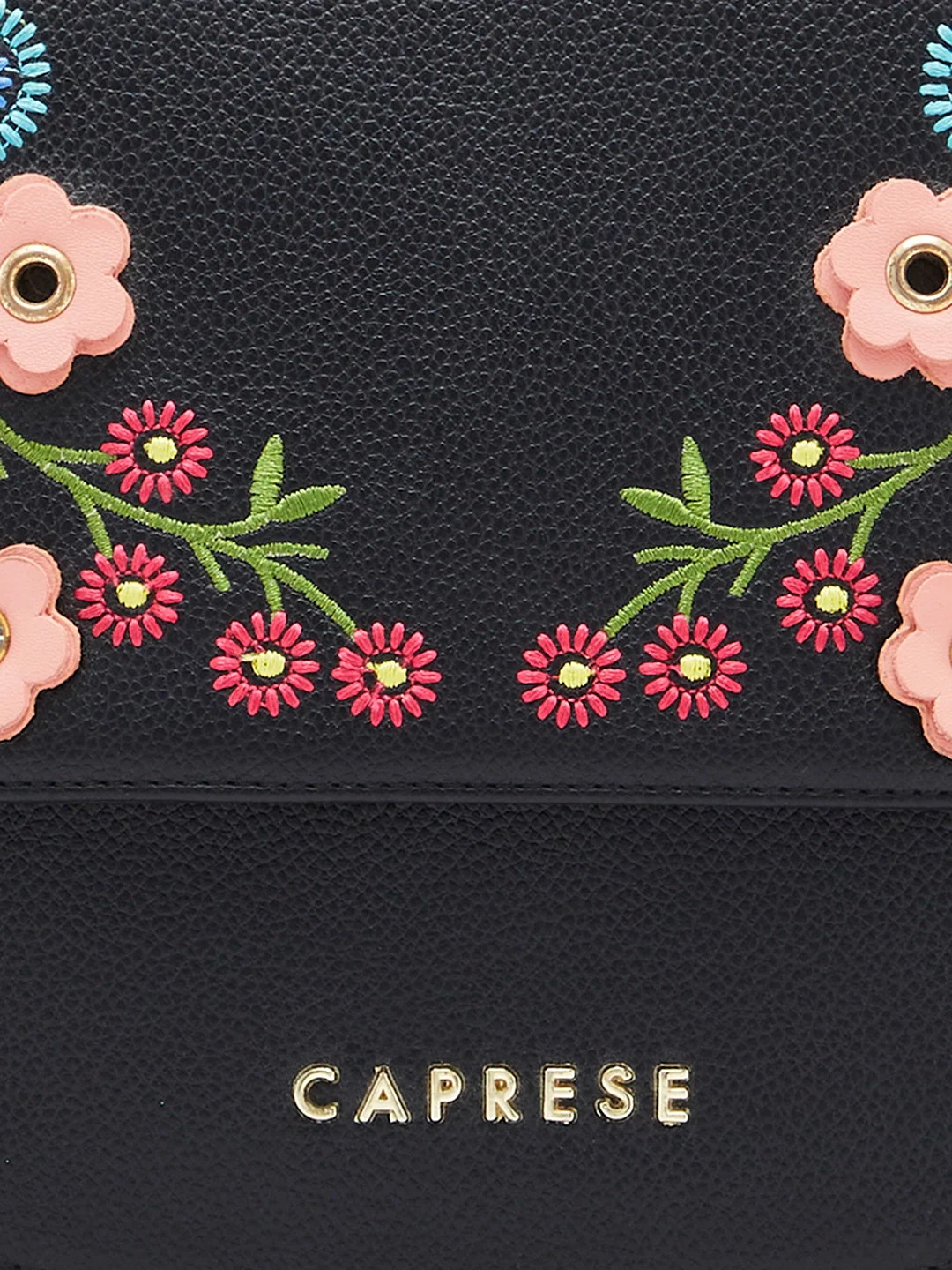 Caprese Erica Medium Black Sling Bag - Image 4