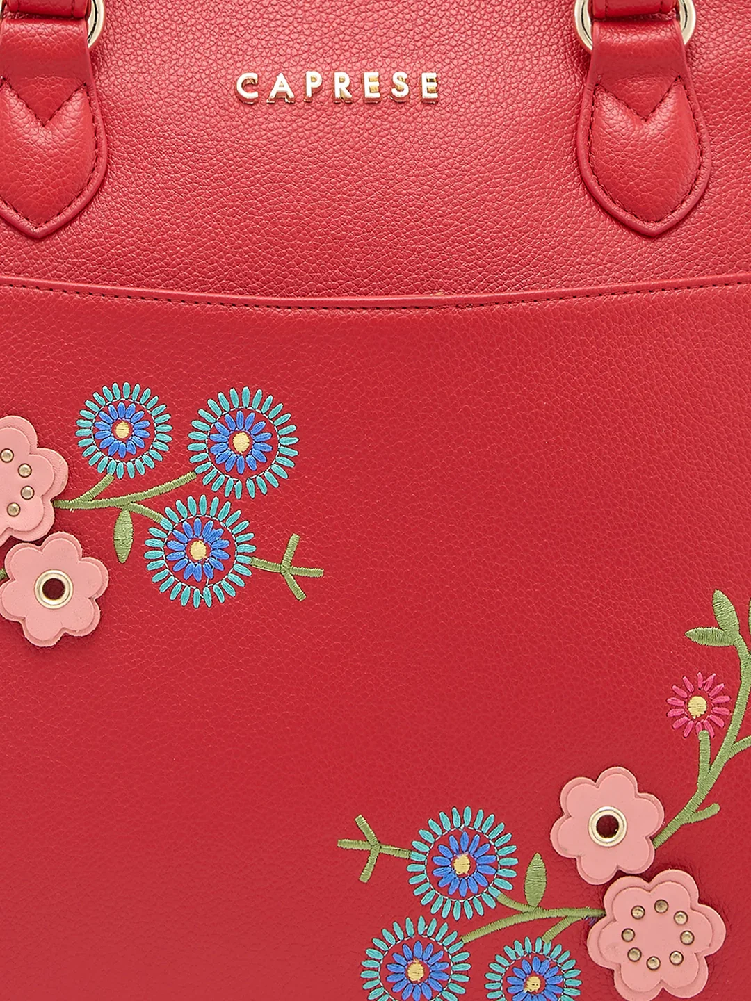 Caprese Erica Medium Maroon Tote Bag - Image 12