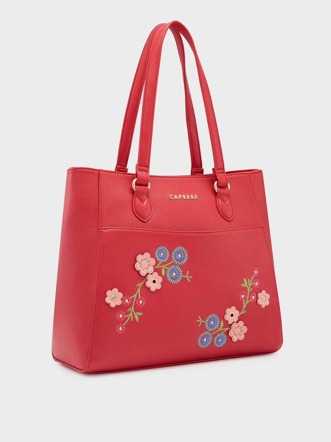 Caprese Erica Medium Maroon Tote Bag - Image 6