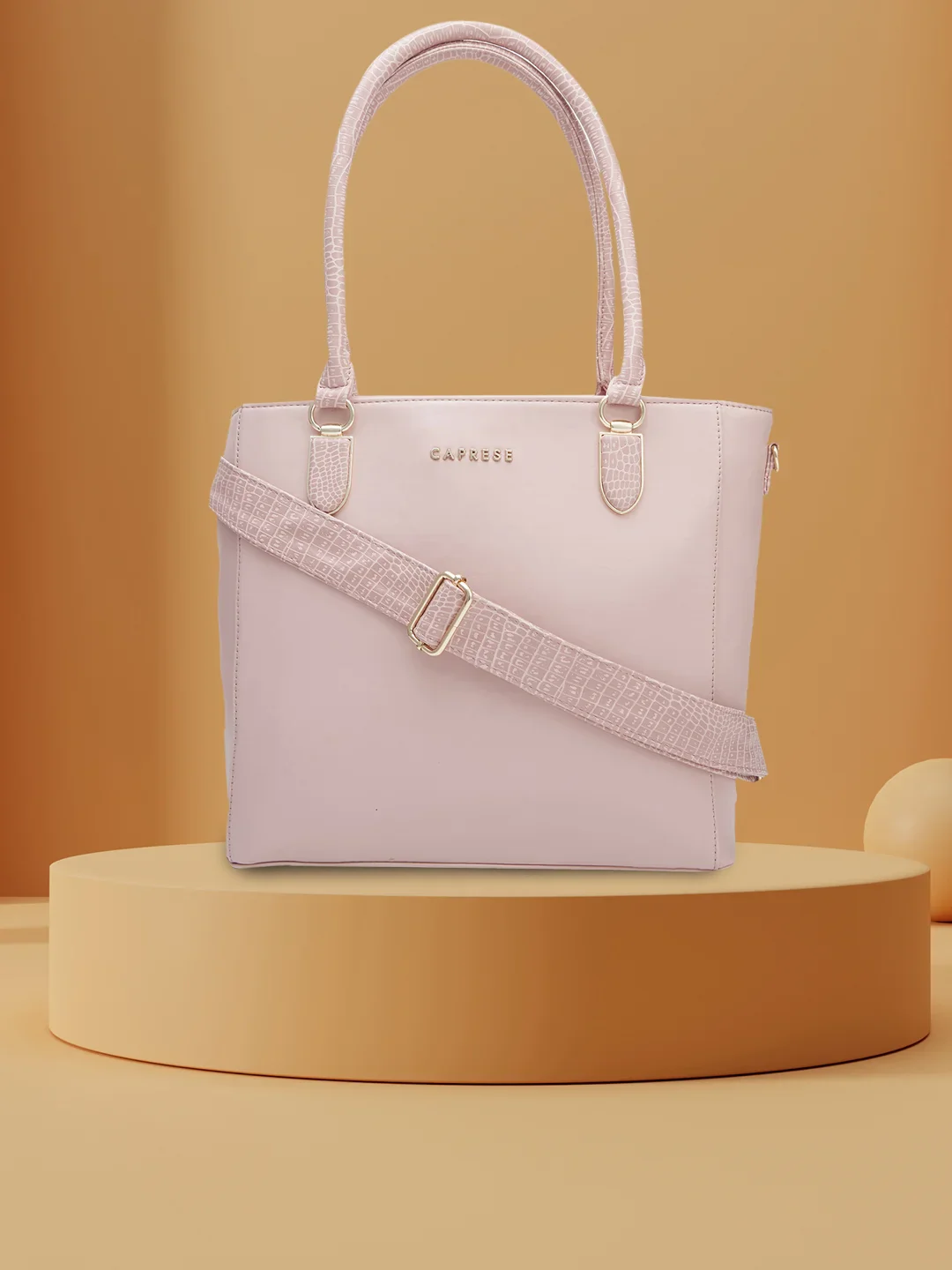 Caprese Esme Large Blush Tote Bag - Image 2
