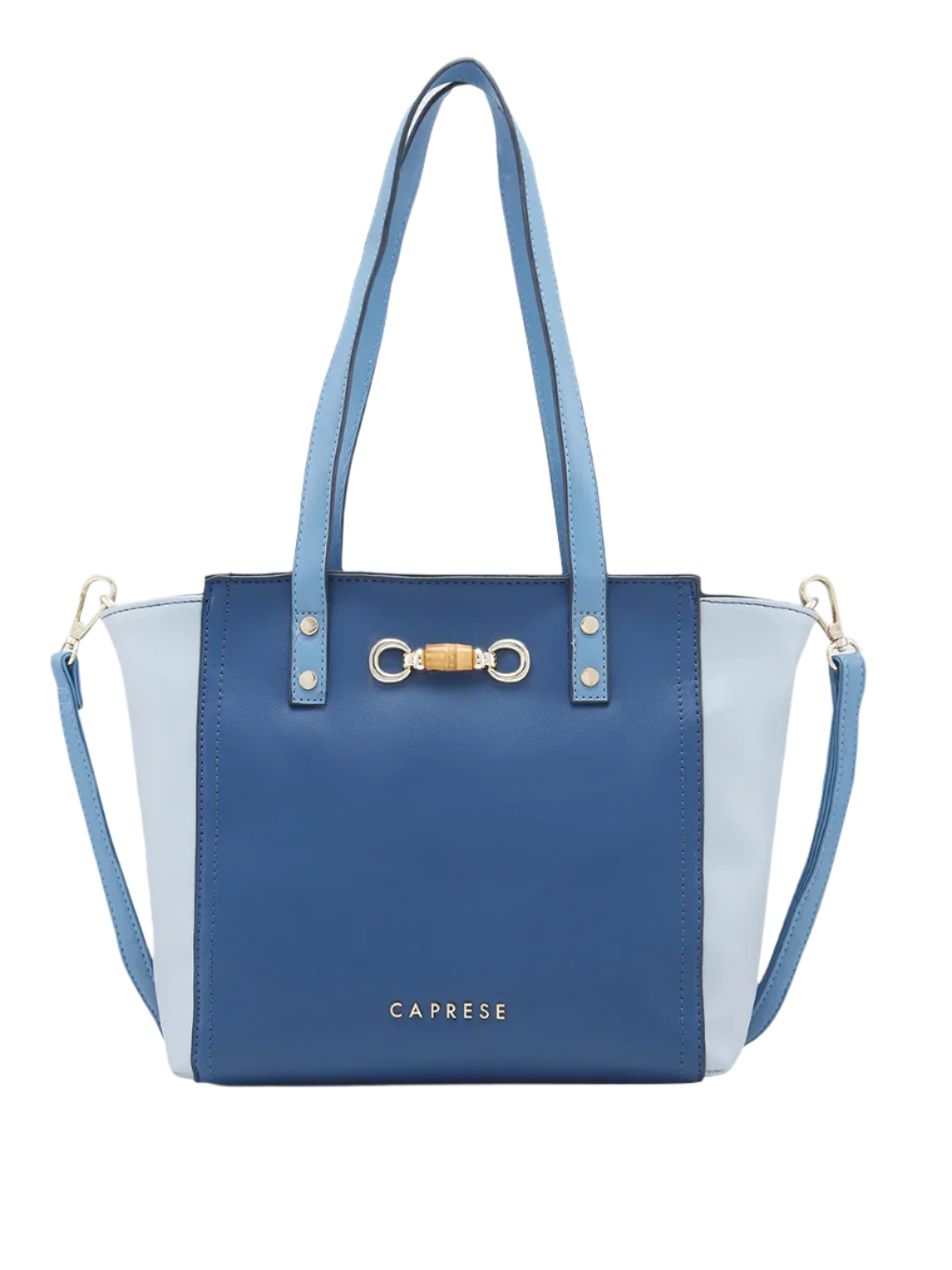 Caprese Eva Medium Navy Satchel Bag