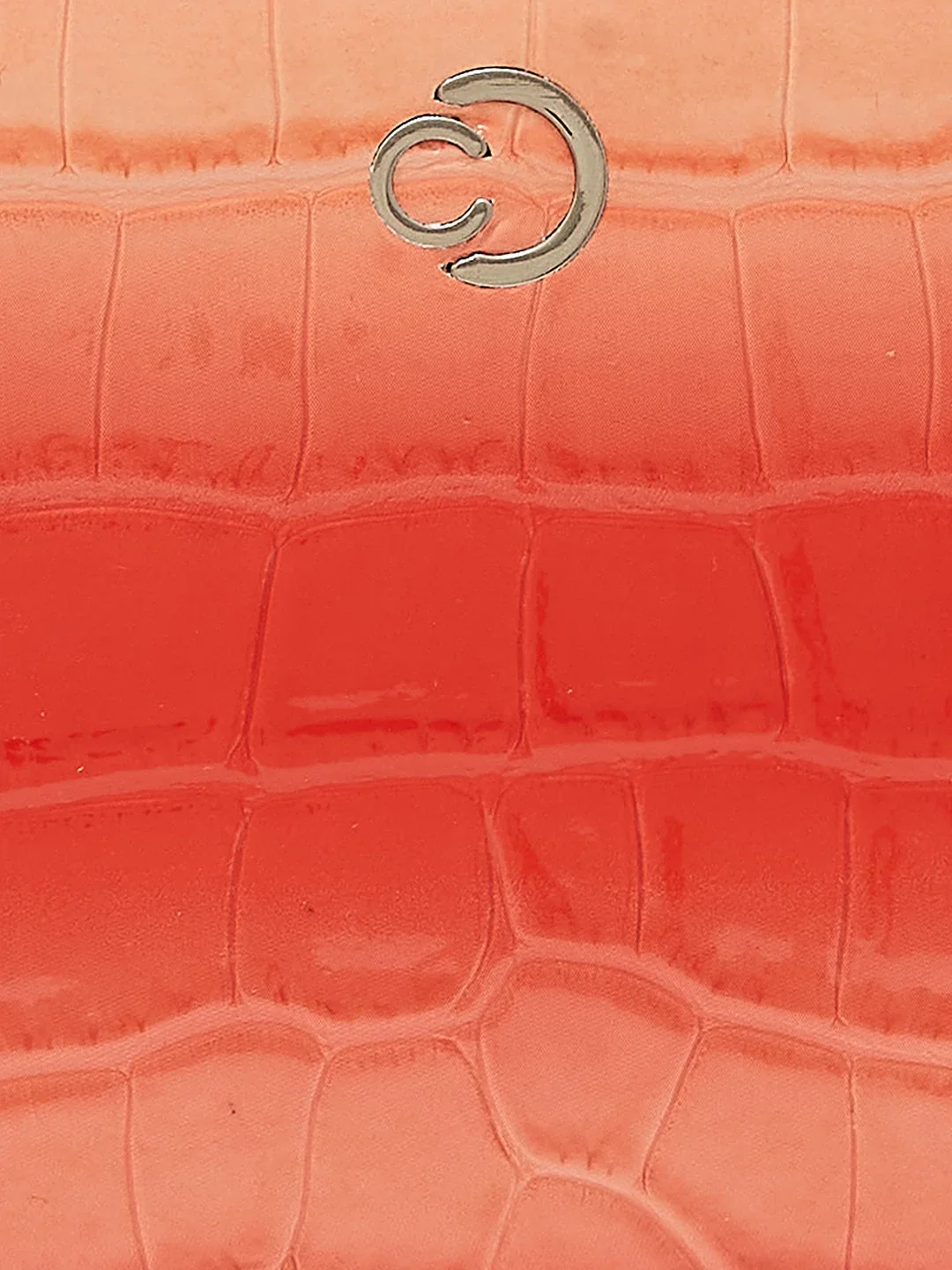 Caprese Eva Sling Large Coral Zip Around Wallet - Image 9
