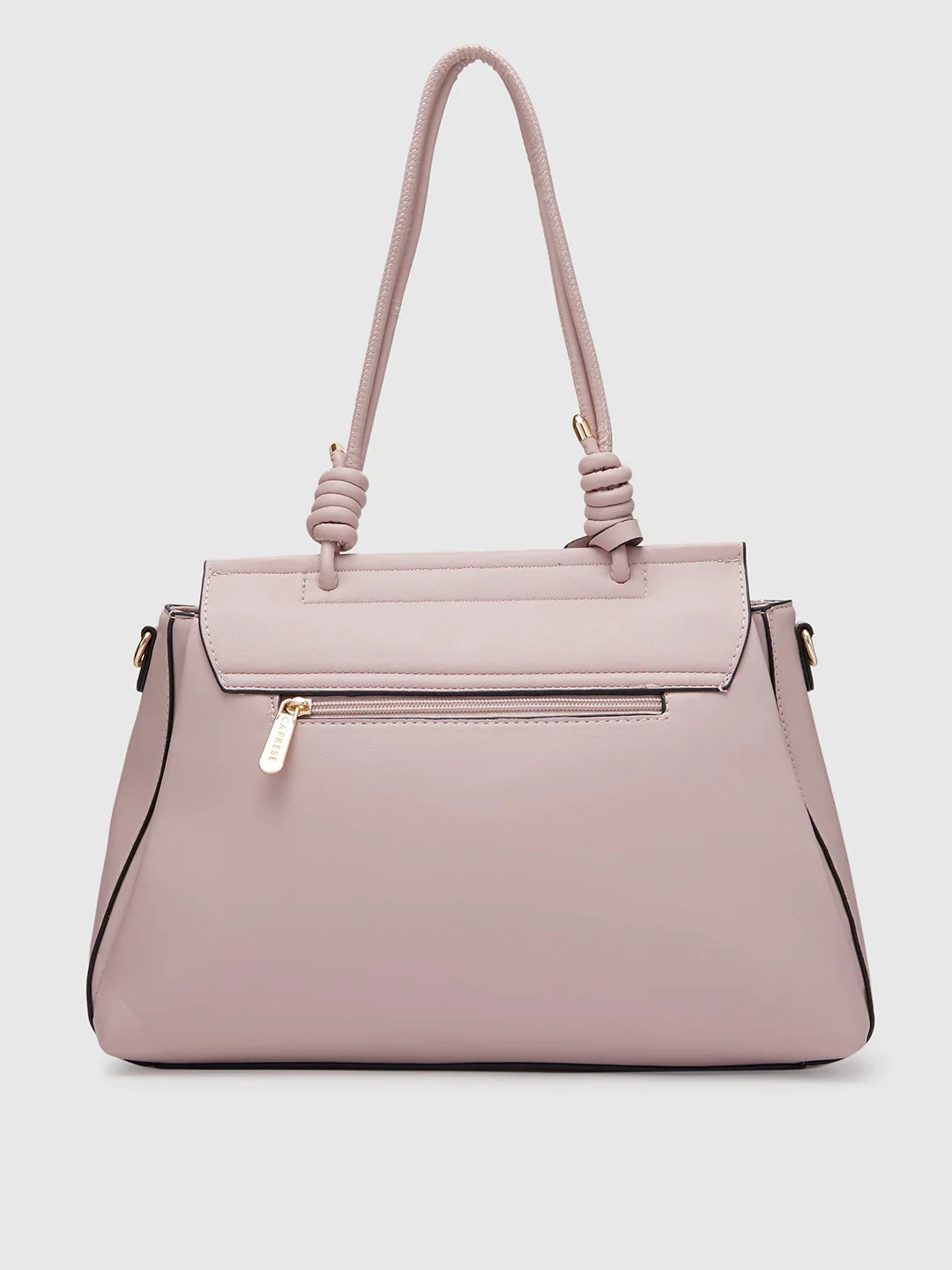 Caprese Evalina Large Dull Pink Satchel Bag - Image 6
