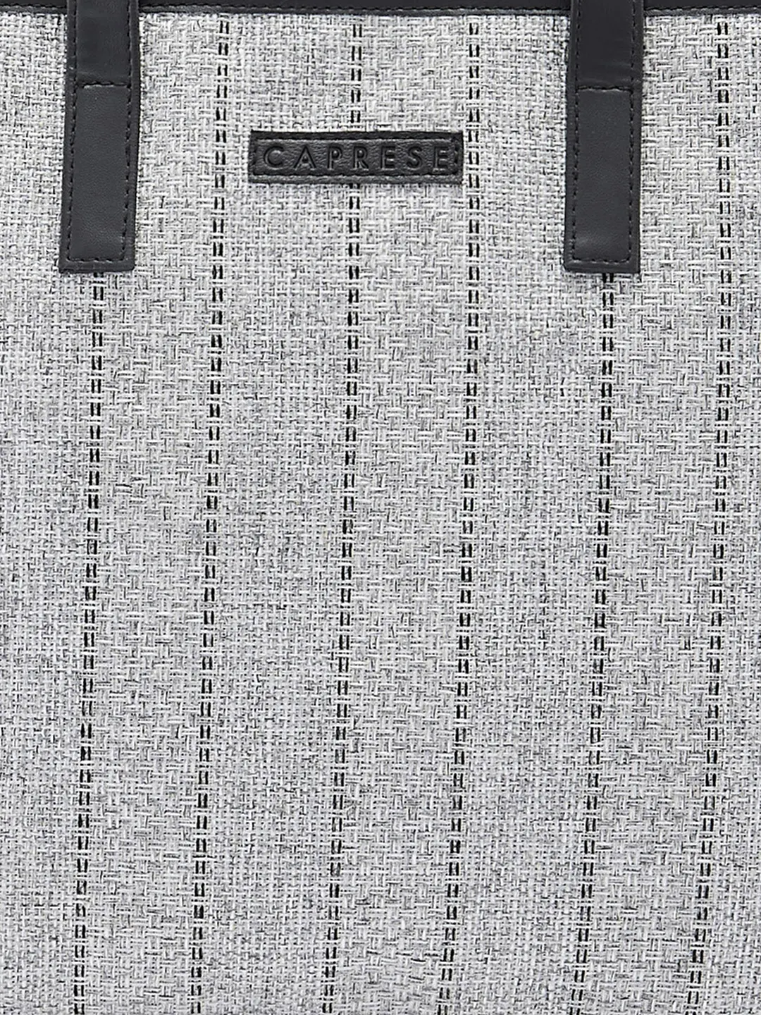 Caprese Evana Medium Silver Tote Bag - Image 9