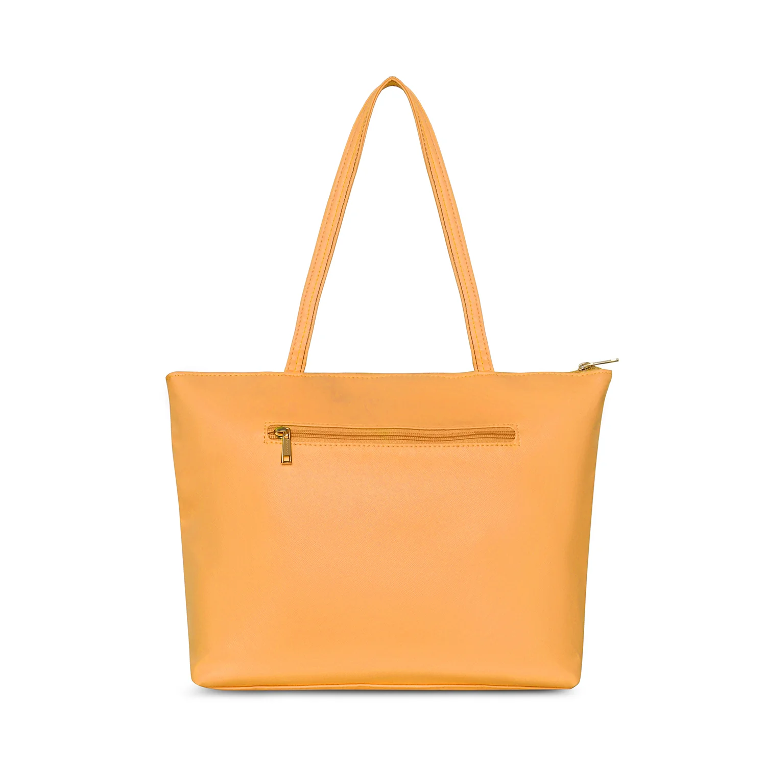 Caprese Evie Large Orange Tote Bag - Image 4