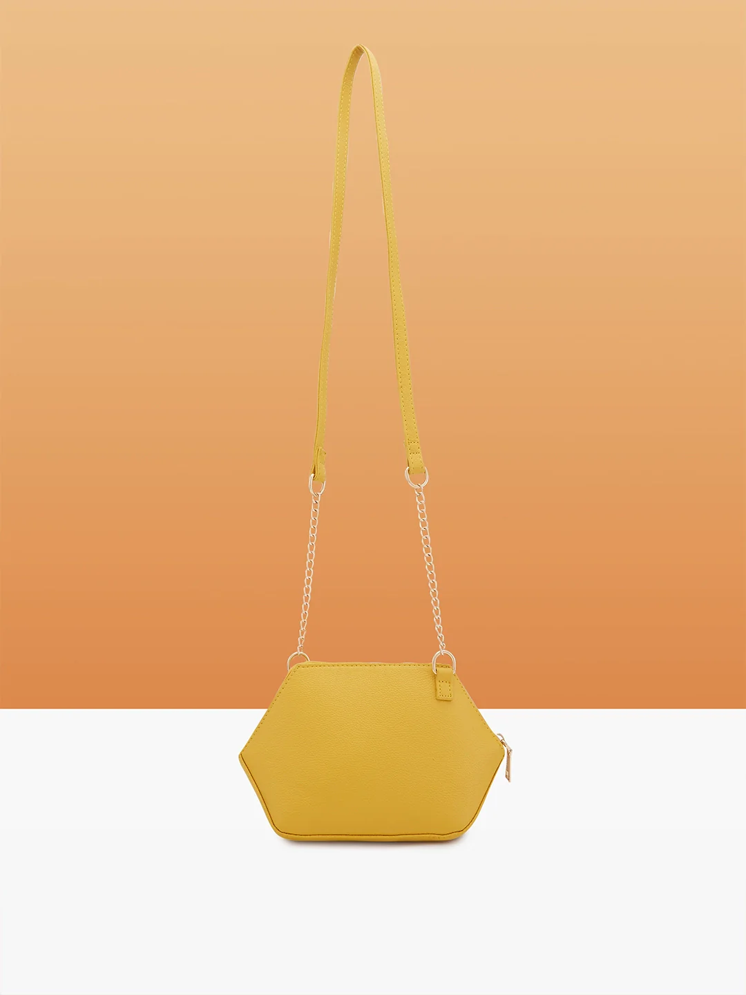 Caprese Femi Small Yellow Sling Bag - Image 3