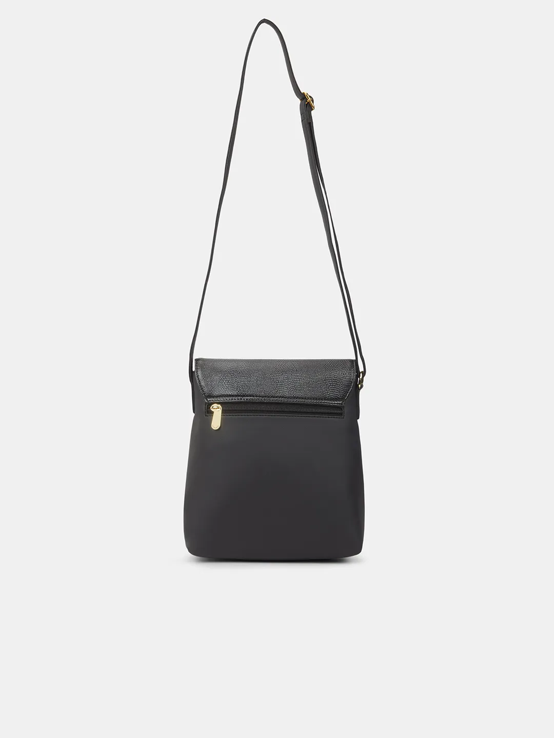 Caprese Fergi Large Black Crossbody Bag - Image 5