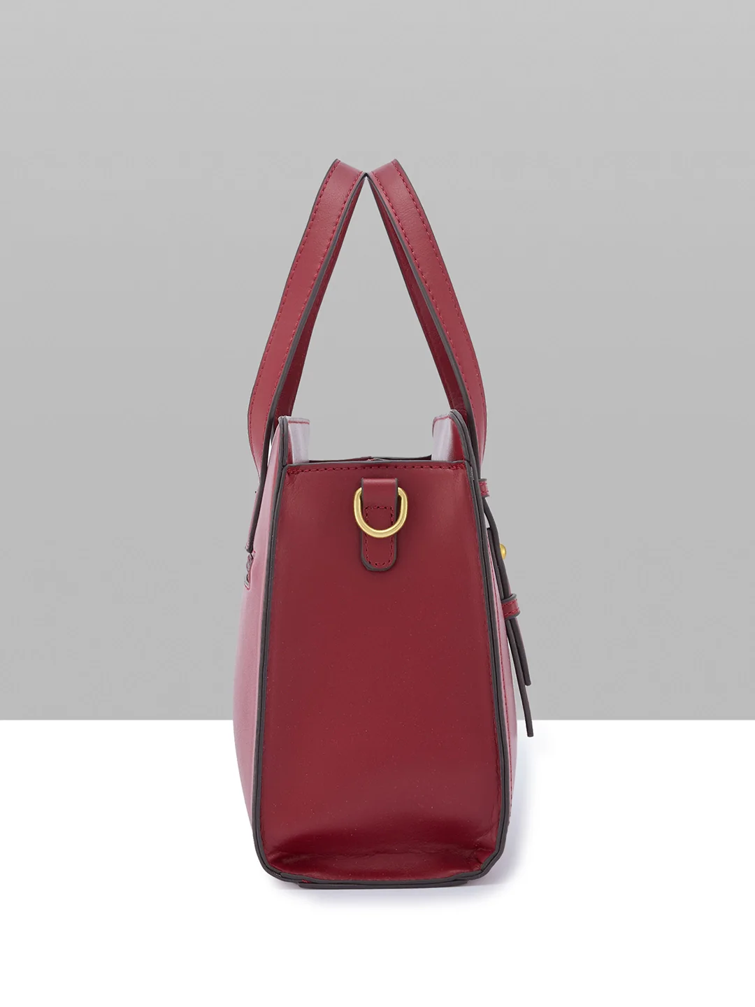 Caprese Fiji Small Cherry Lacquer Satchel Bag - Image 10