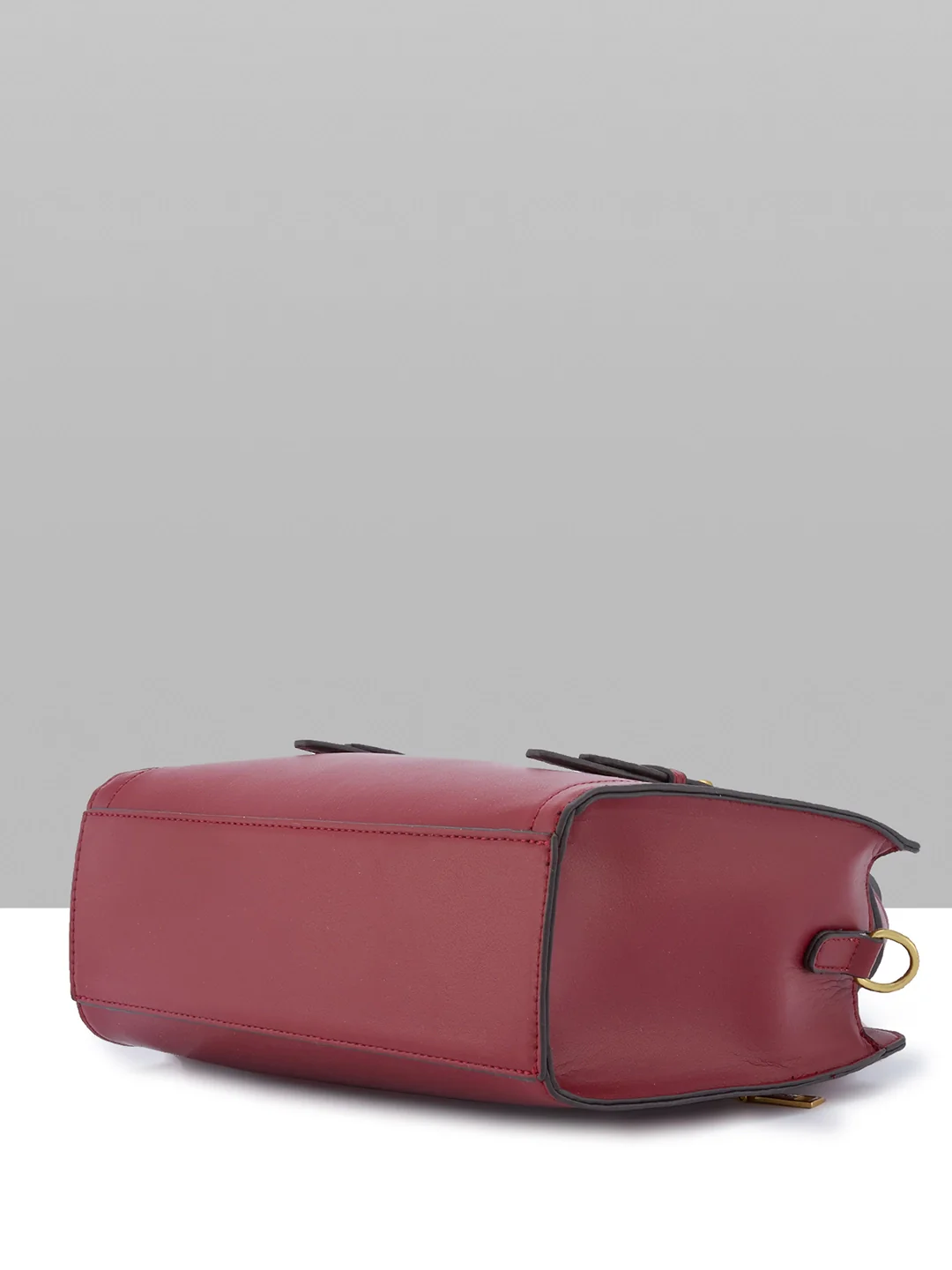 Caprese Fiji Small Cherry Lacquer Satchel Bag - Image 11