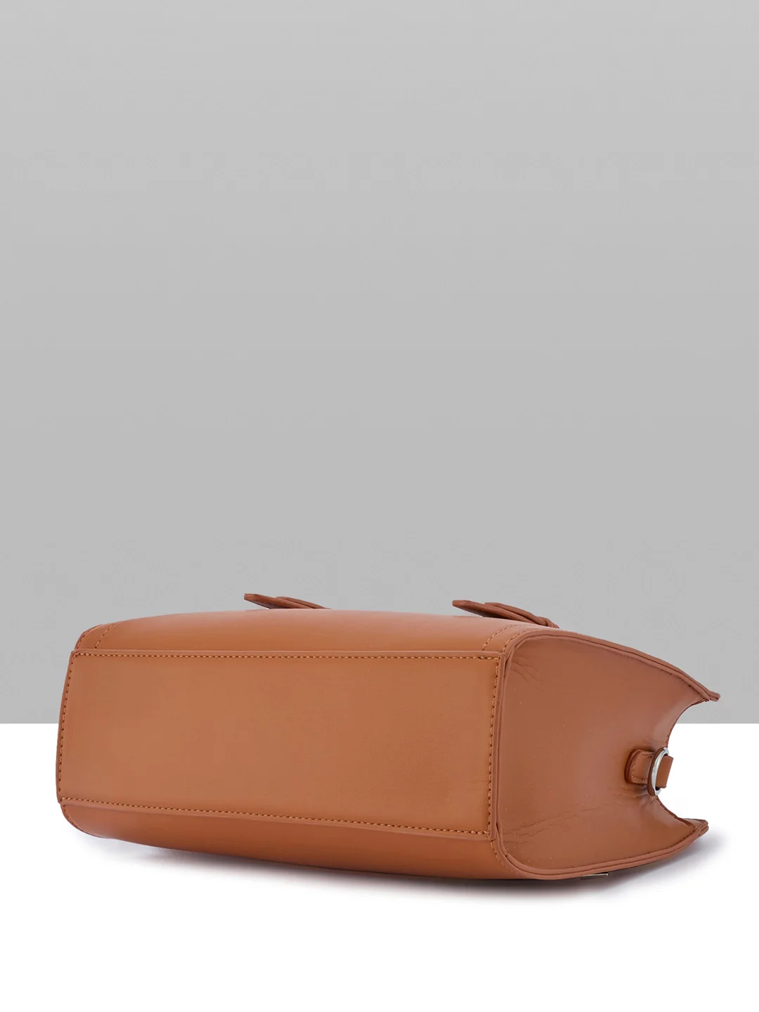 Caprese Fiji Small Tan Satchel Bag - Image 13