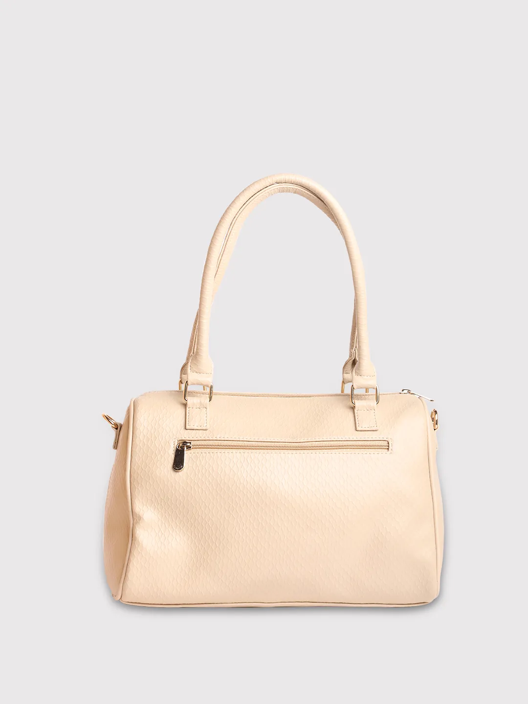 Caprese Fiona Medium Beige Satchel Bag - Image 5
