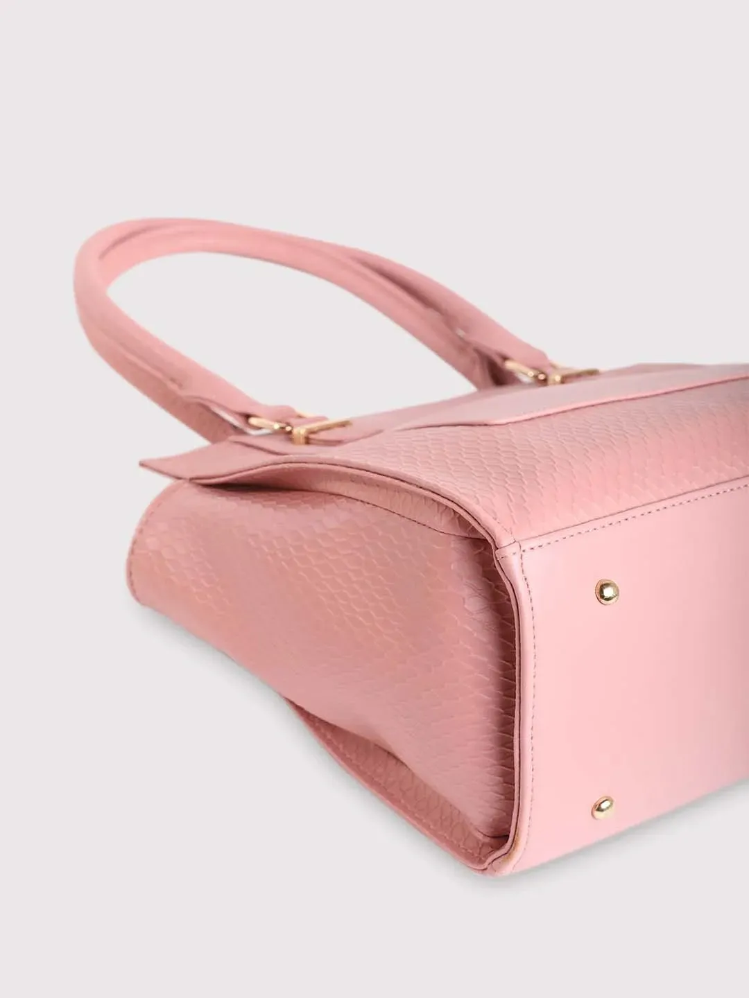 Caprese Fiona Medium Light Pink Office Tote Bag - Image 11