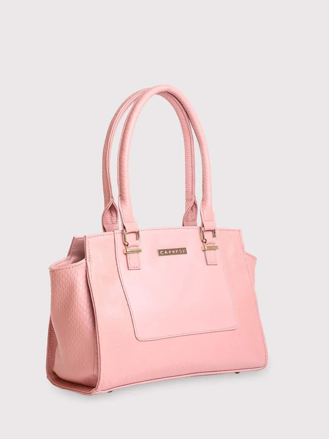 Caprese Fiona Medium Light Pink Office Tote Bag - Image 4