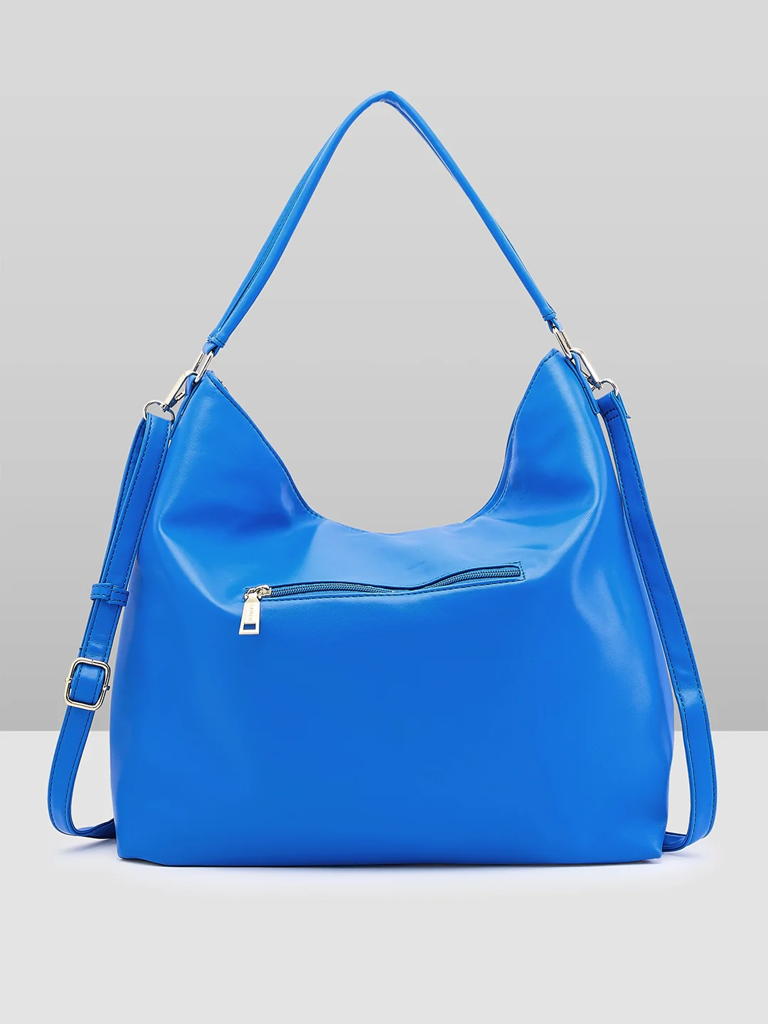 Caprese Fiorella Hobo Large Blue Shoulder Bag - Image 4