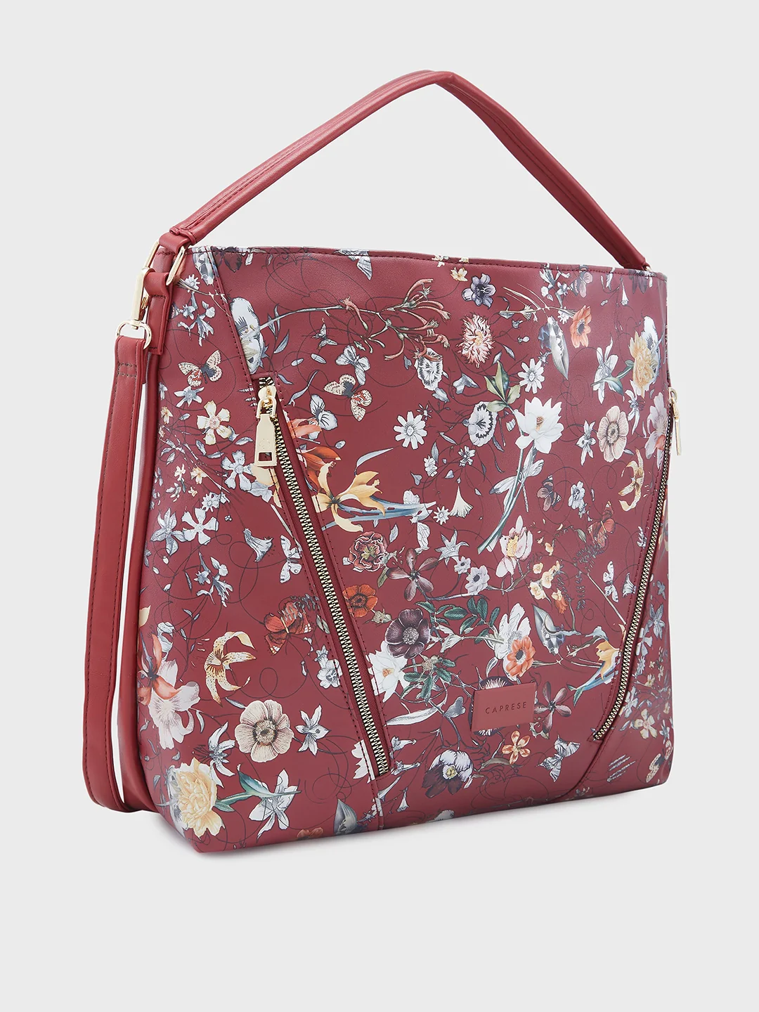 Caprese Fiorella Large Blush Hobo Bag - Image 6