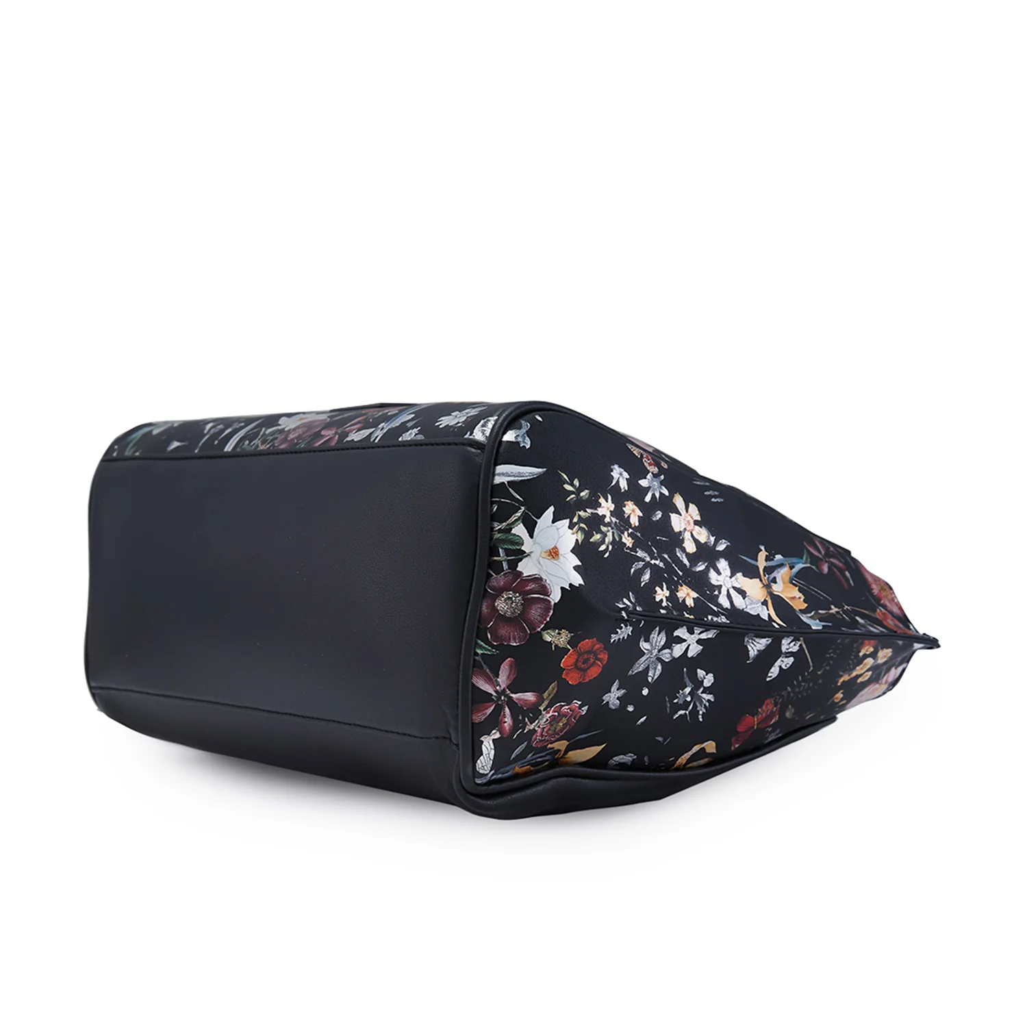 Caprese Fiorella Large Black Satchel Bag - Image 4