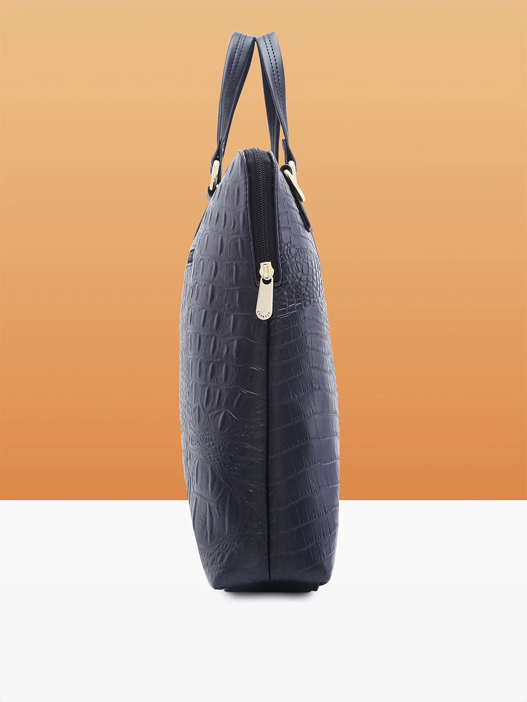 Caprese Flix Medium Black Laptop Bag - Image 10
