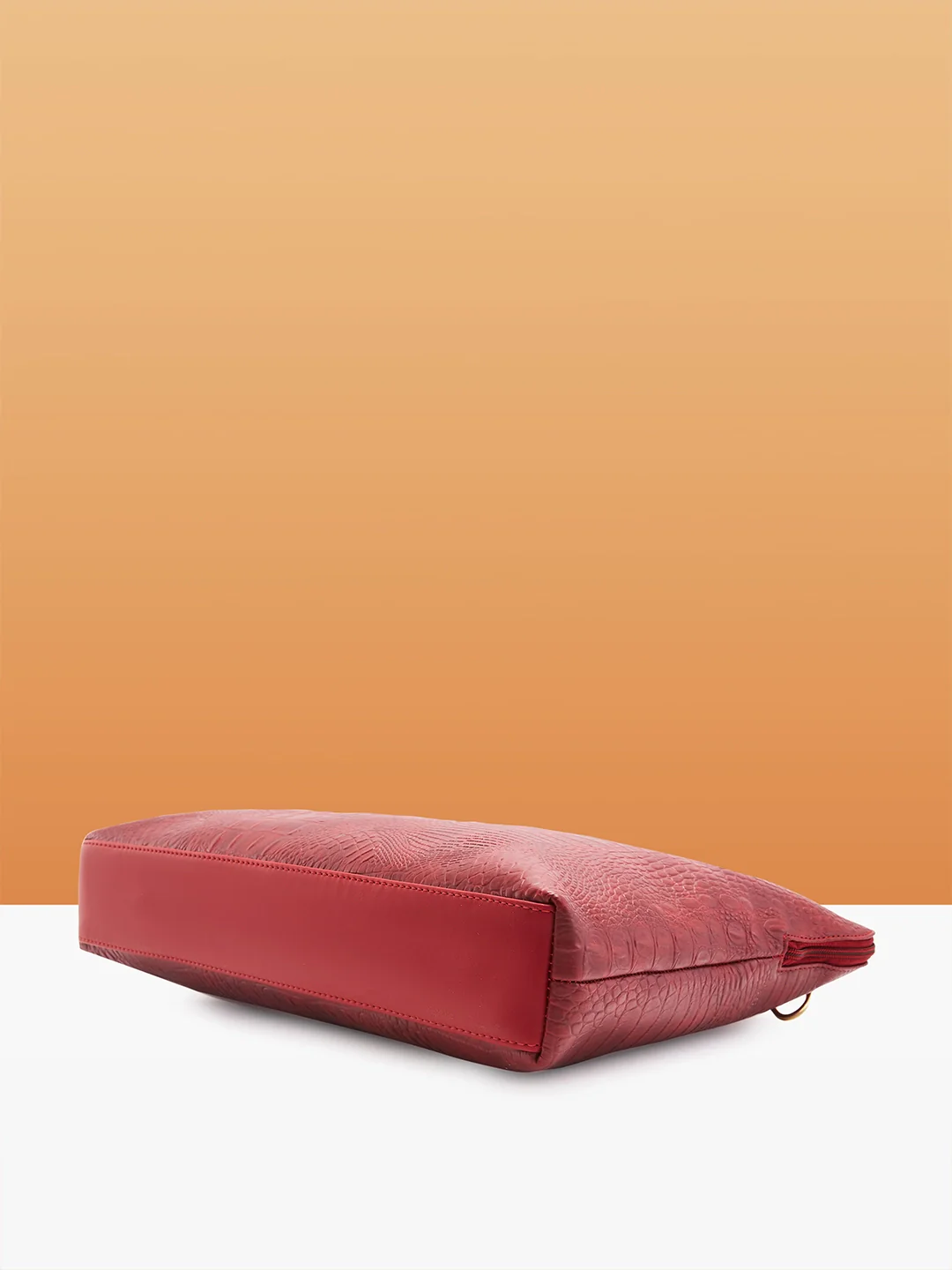 Caprese Flix Medium Maroon Laptop Bag - Image 5