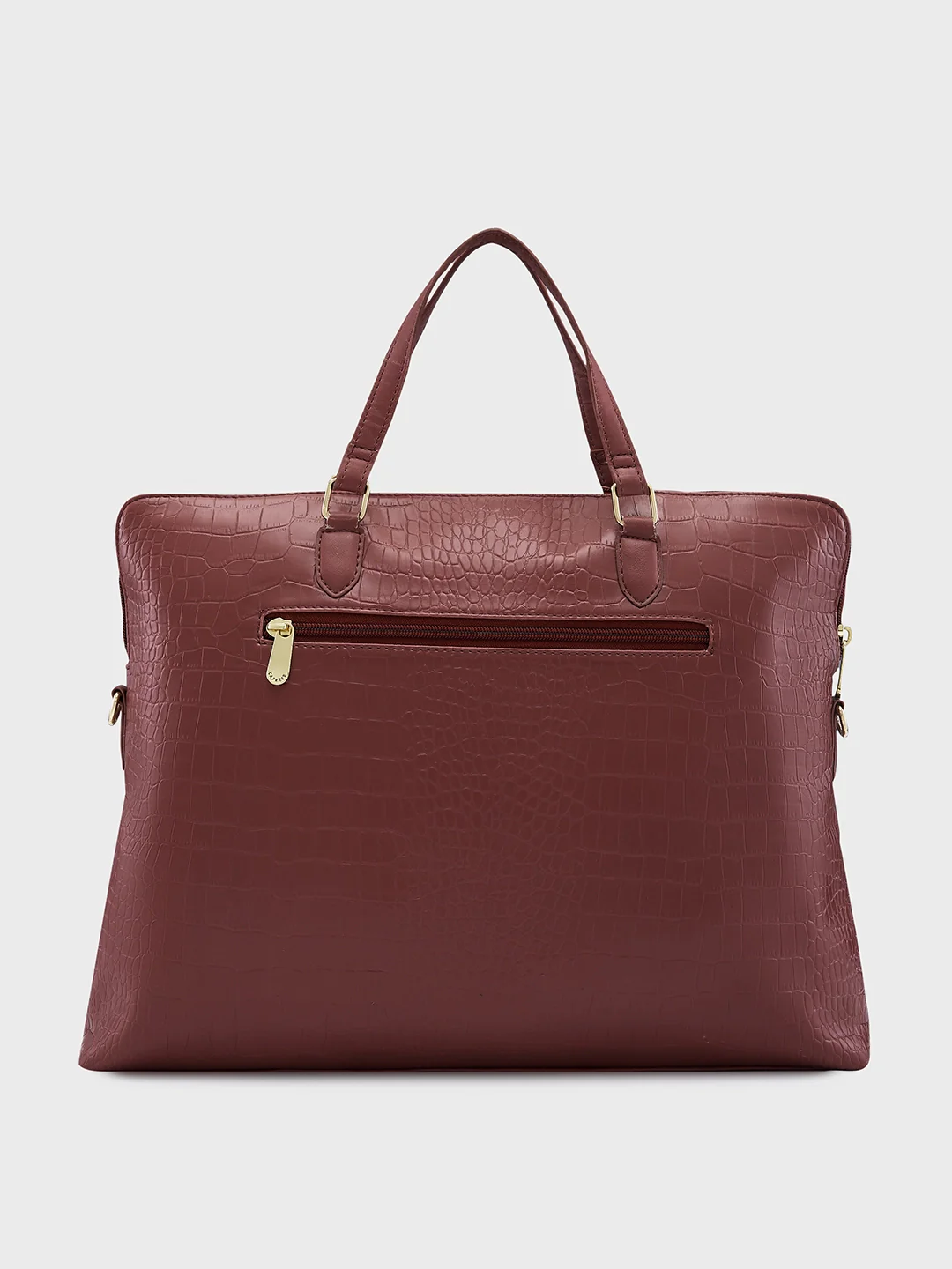 Caprese Flix Medium Tan Laptop Bag Bag - Image 3