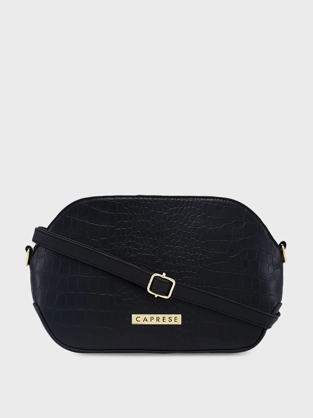 Caprese Flix Small Black Sling Bag