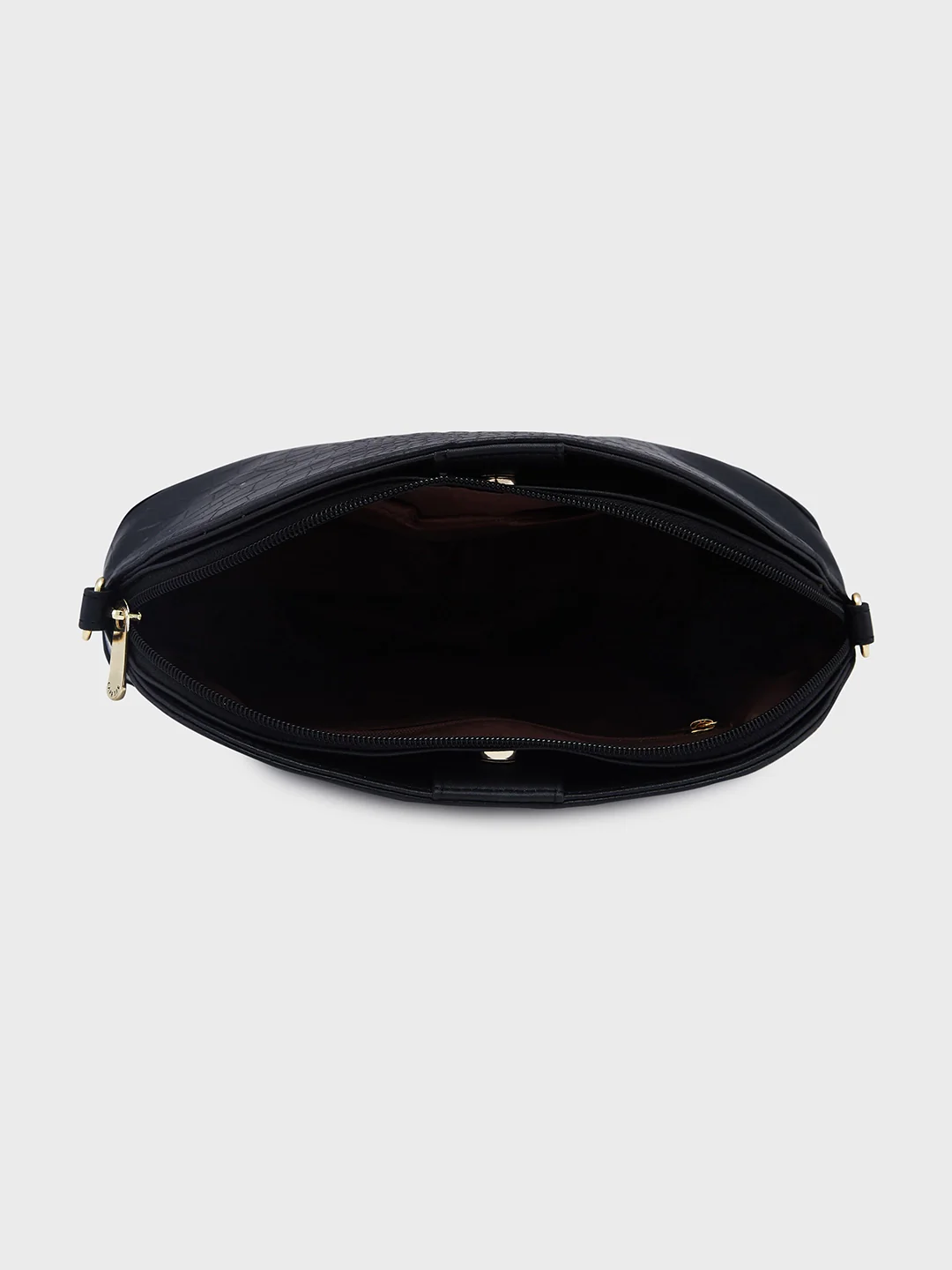 Caprese Flix Small Black Sling Bag - Image 10