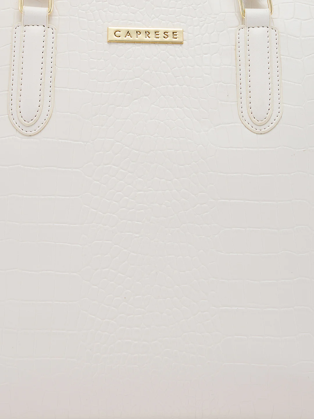 Caprese Flix Medium Off White Tote Bag - Image 11