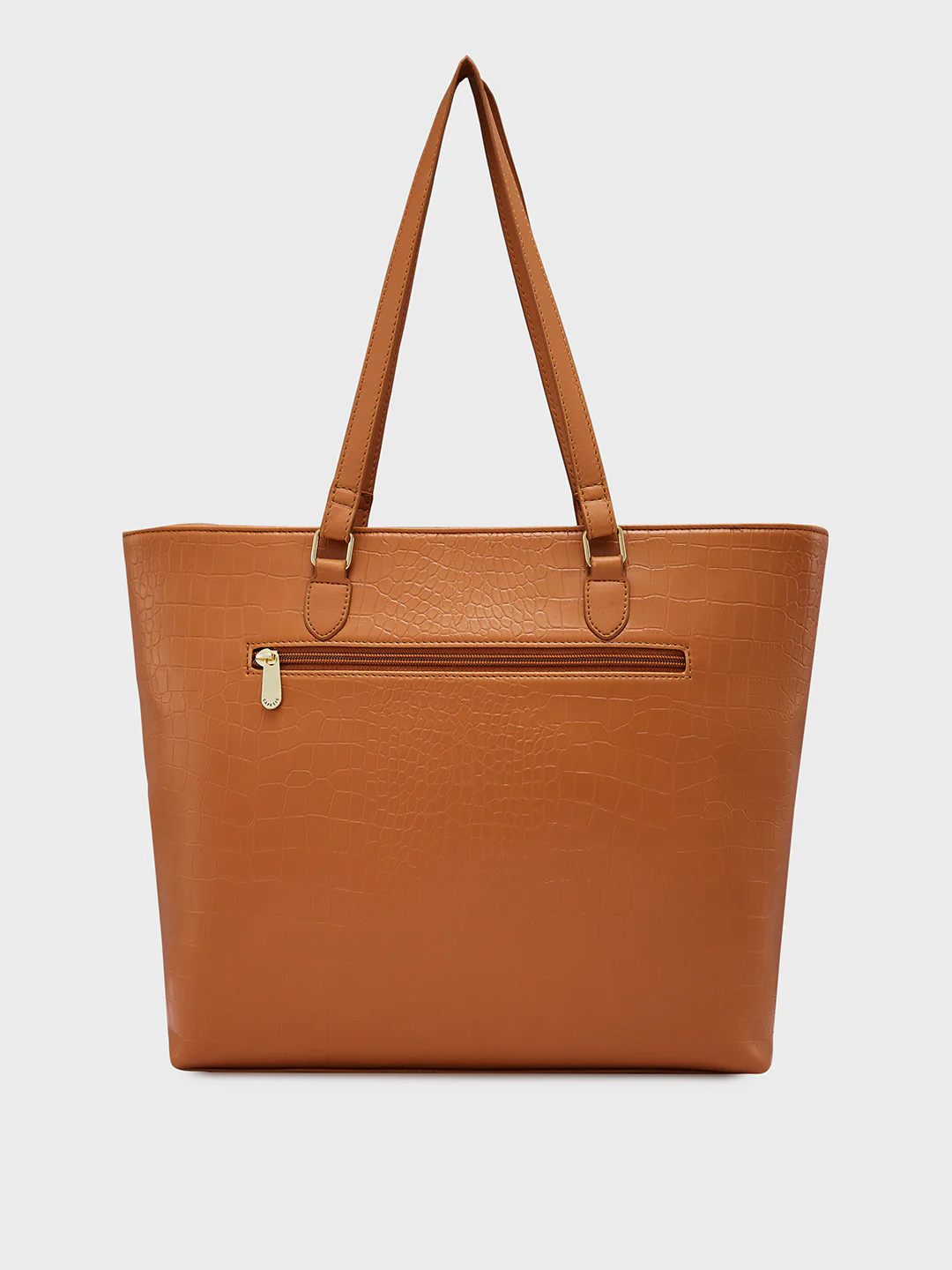 Caprese Flix Medium Tan Tote Bag - Image 4